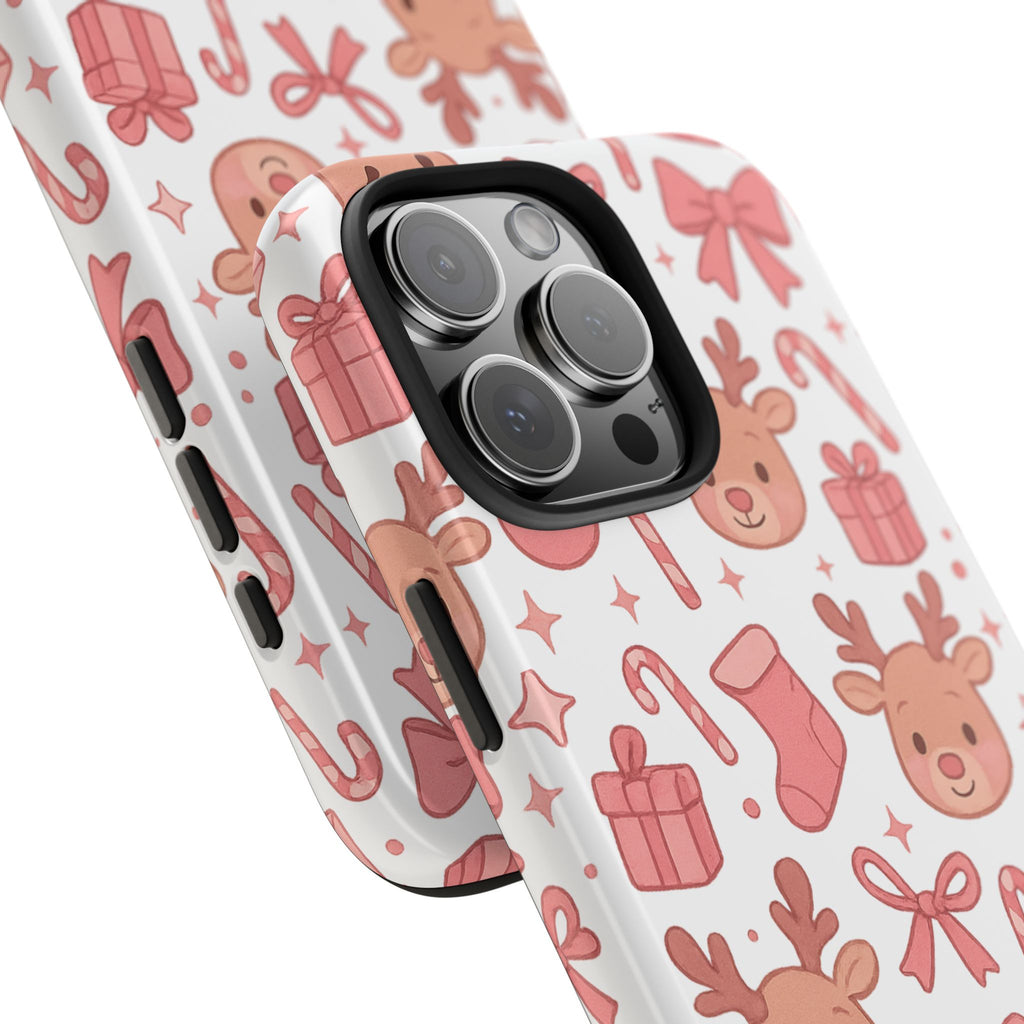 Cute Pink Christmas Phone Case