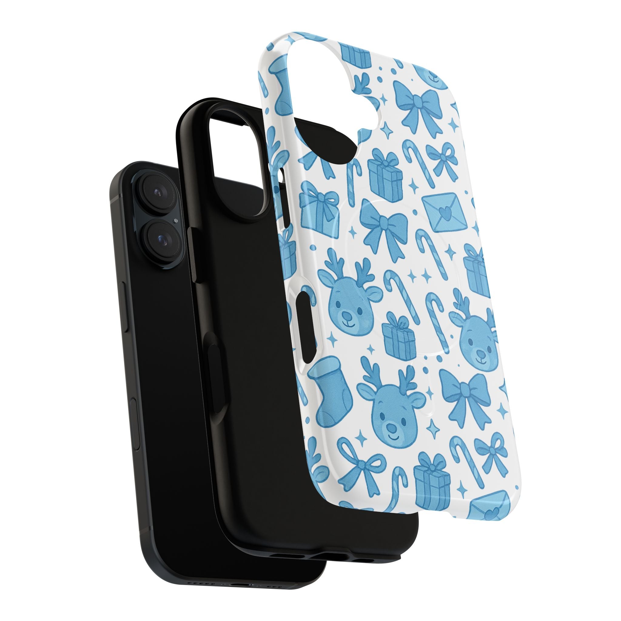 Blue Festive Phone Case - MagSafe