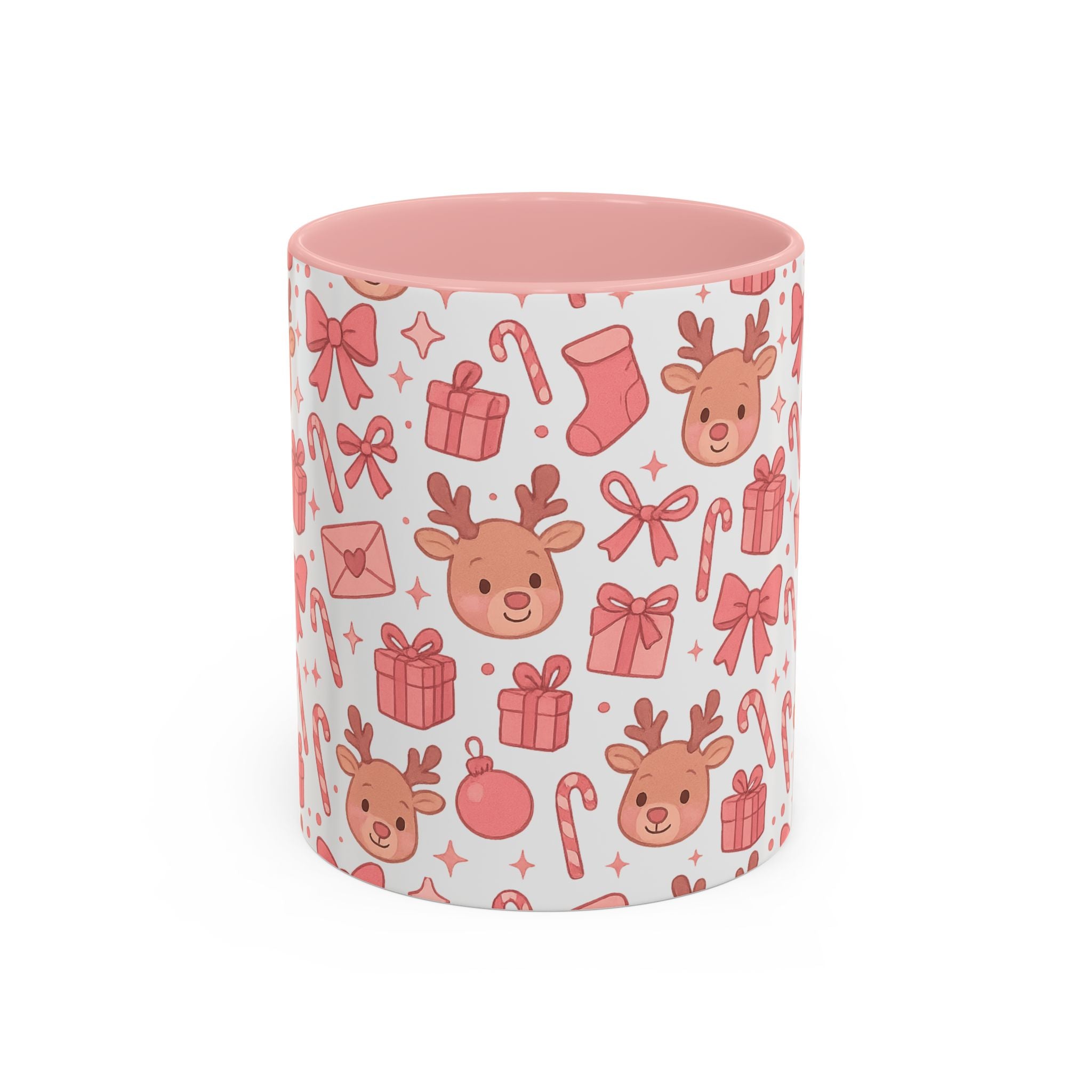 Cute Pink Christmas Mug