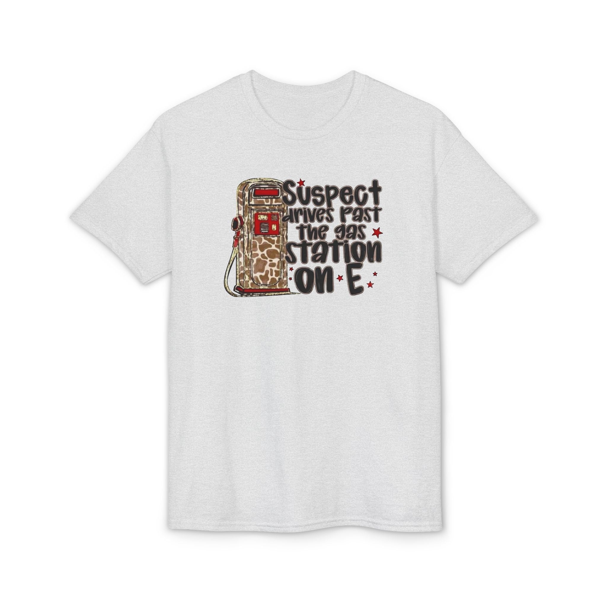 Suspect Drives on E unisex T-Shirt