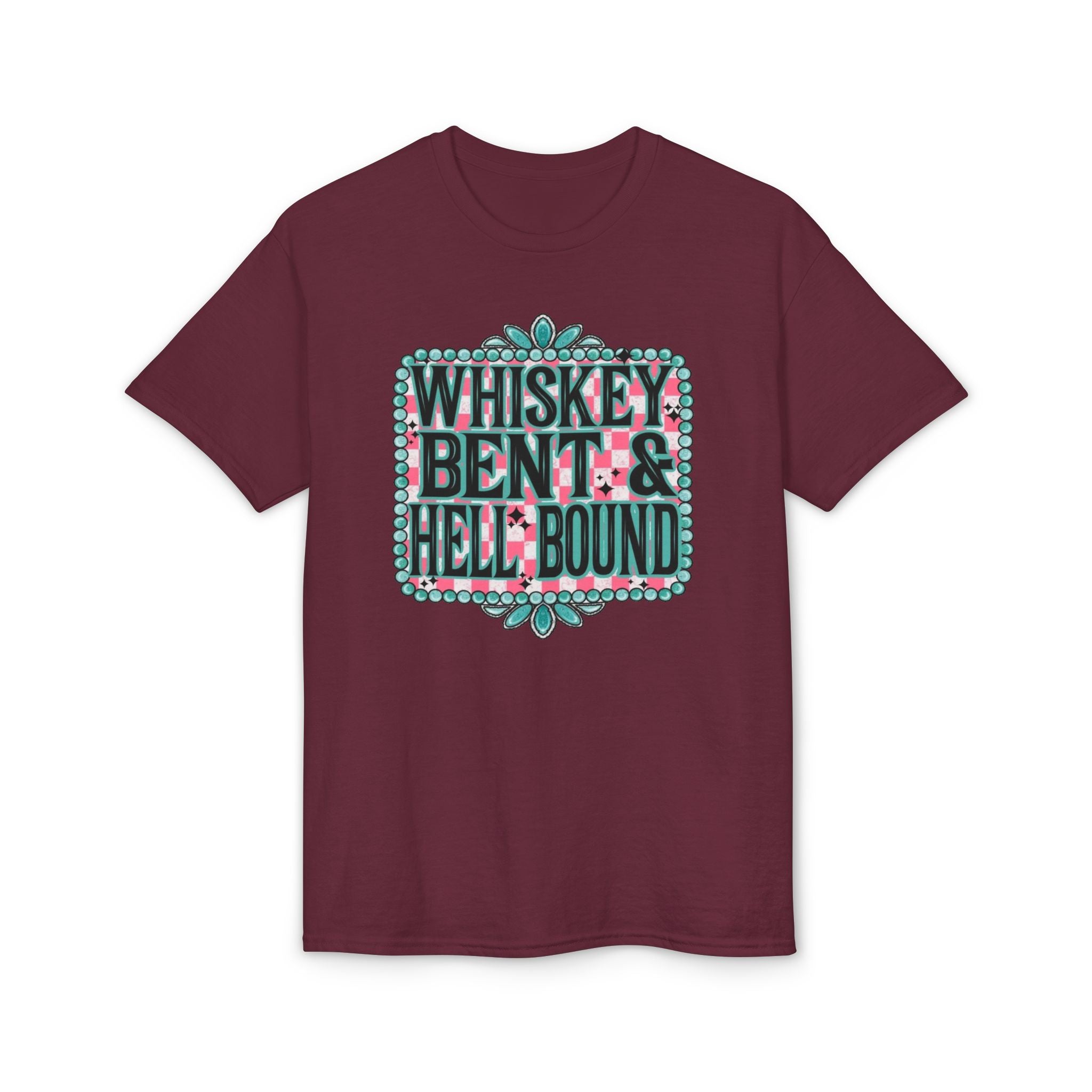 Whiskey Bent and Hell Bound Gildan unisex T-Shirt
