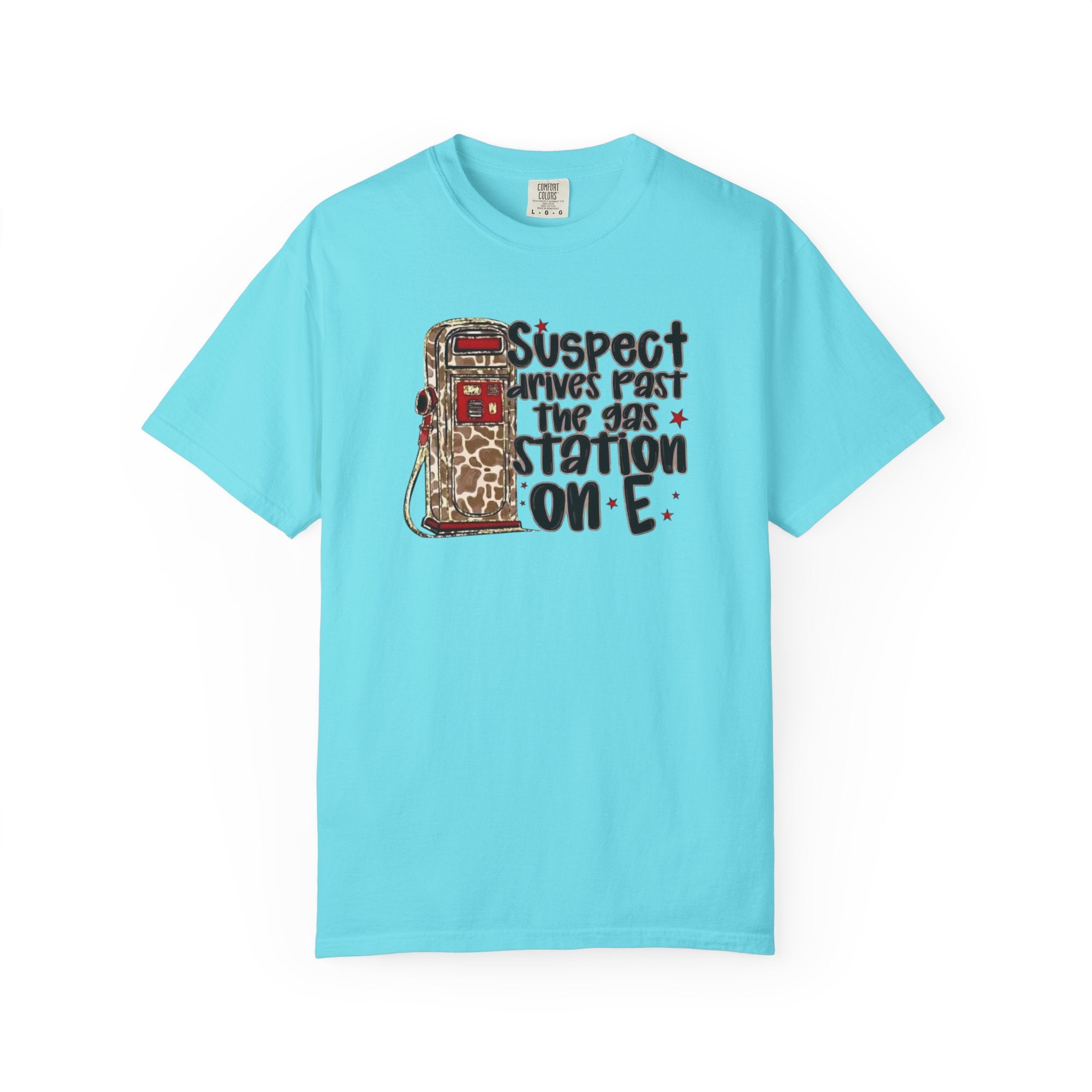 Suspect Drives on E Unisex T-Shirt