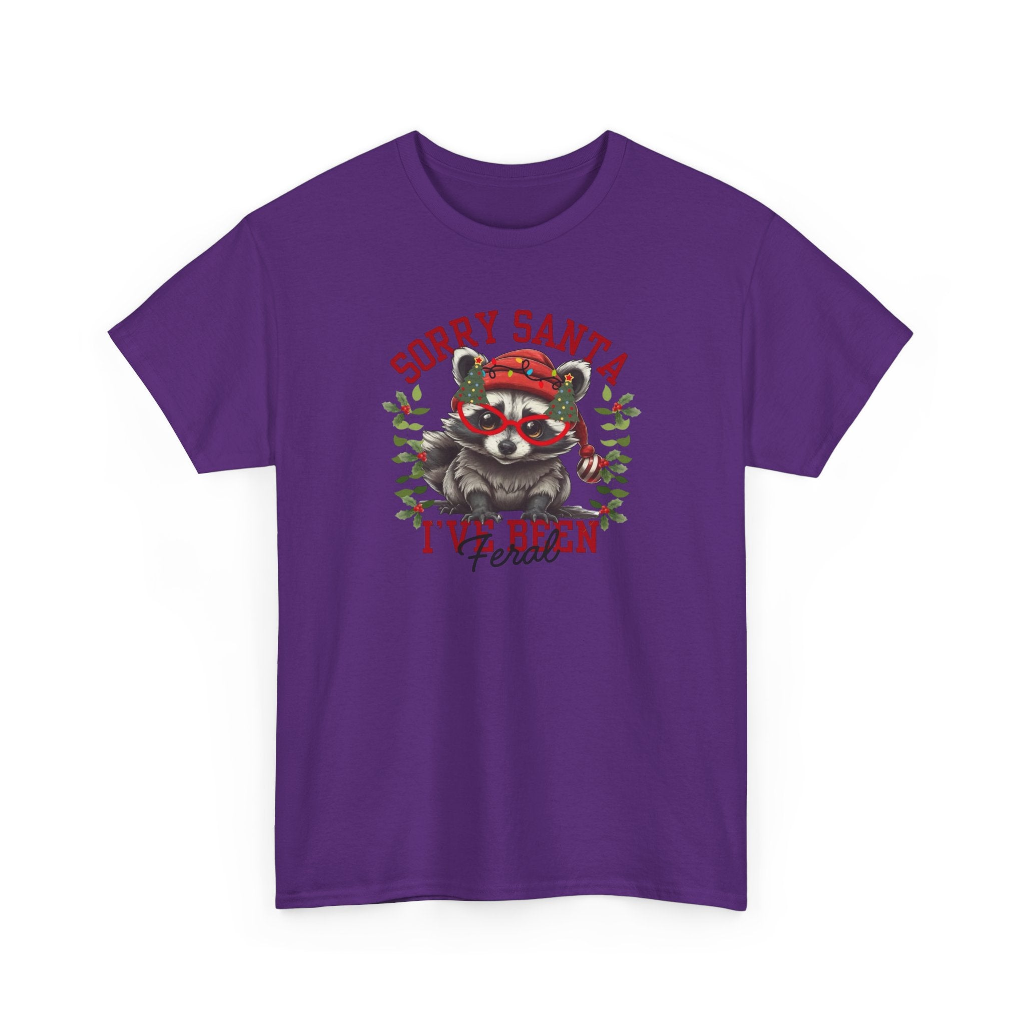 Sorry Santa I’ve Been Feral Gildan T-Shirt
