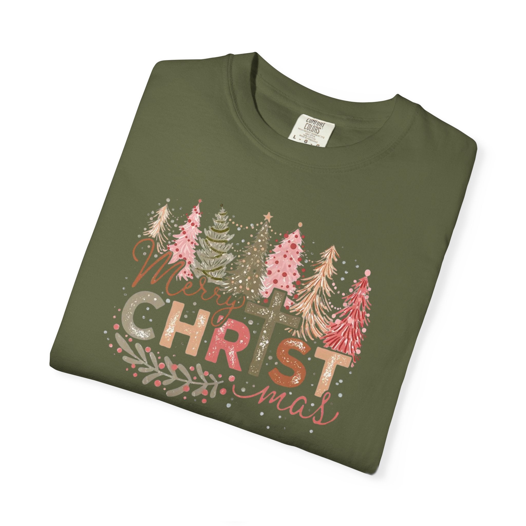 Merry Christmas Cross Unisex T-Shirt