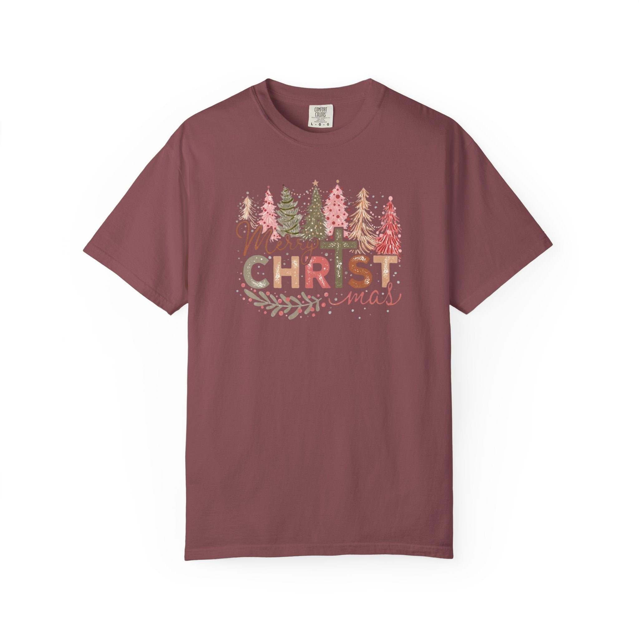 Merry Christmas Cross Unisex T-Shirt