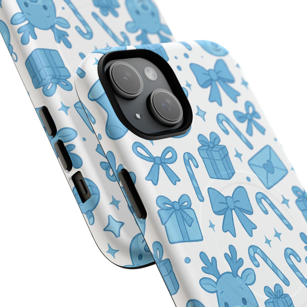 Blue Festive Phone Case - MagSafe