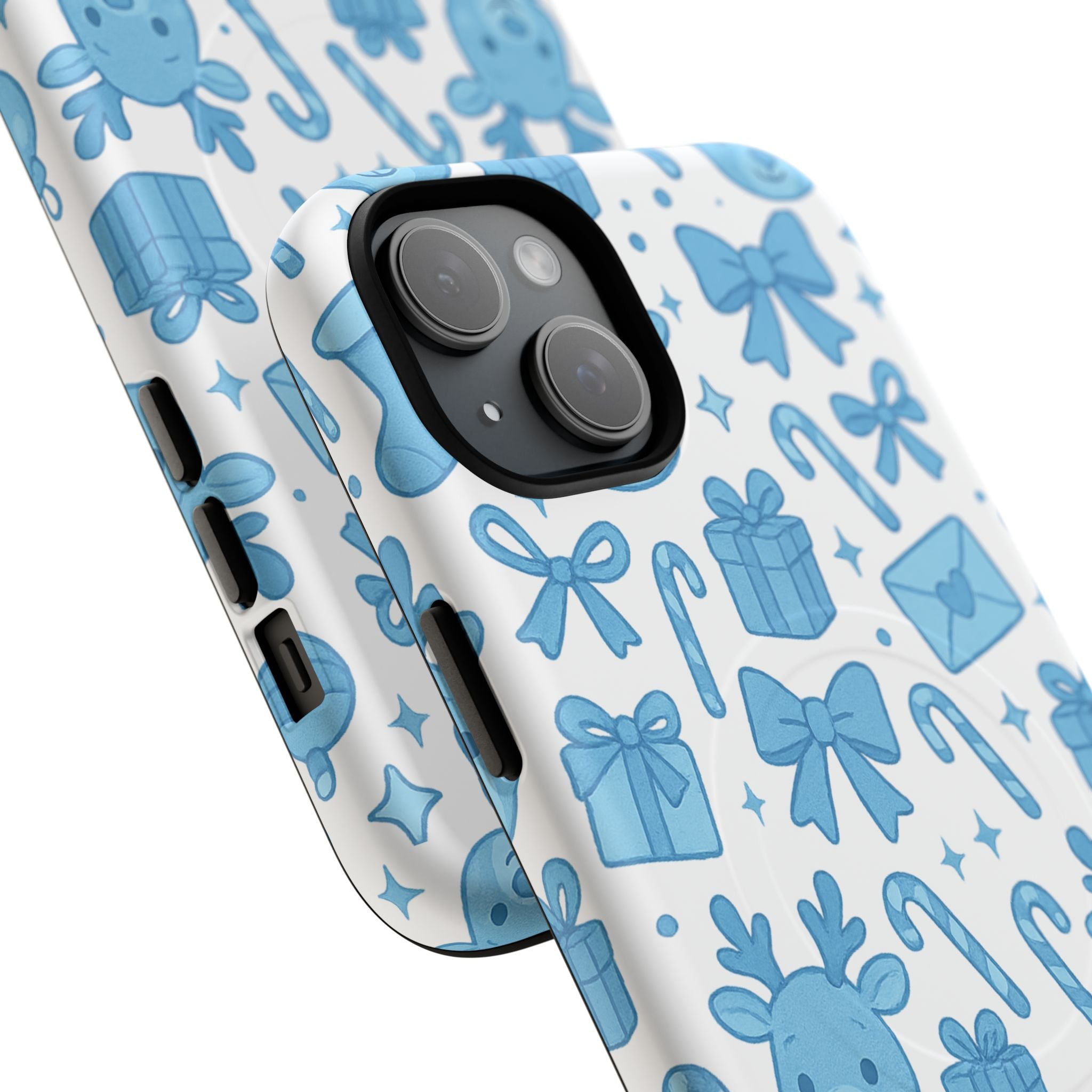 Blue Festive Phone Case - MagSafe