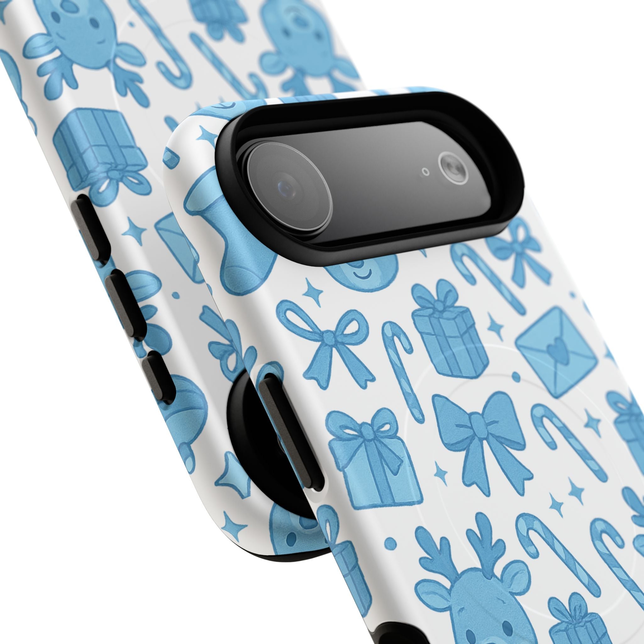 Blue Festive Phone Case - MagSafe
