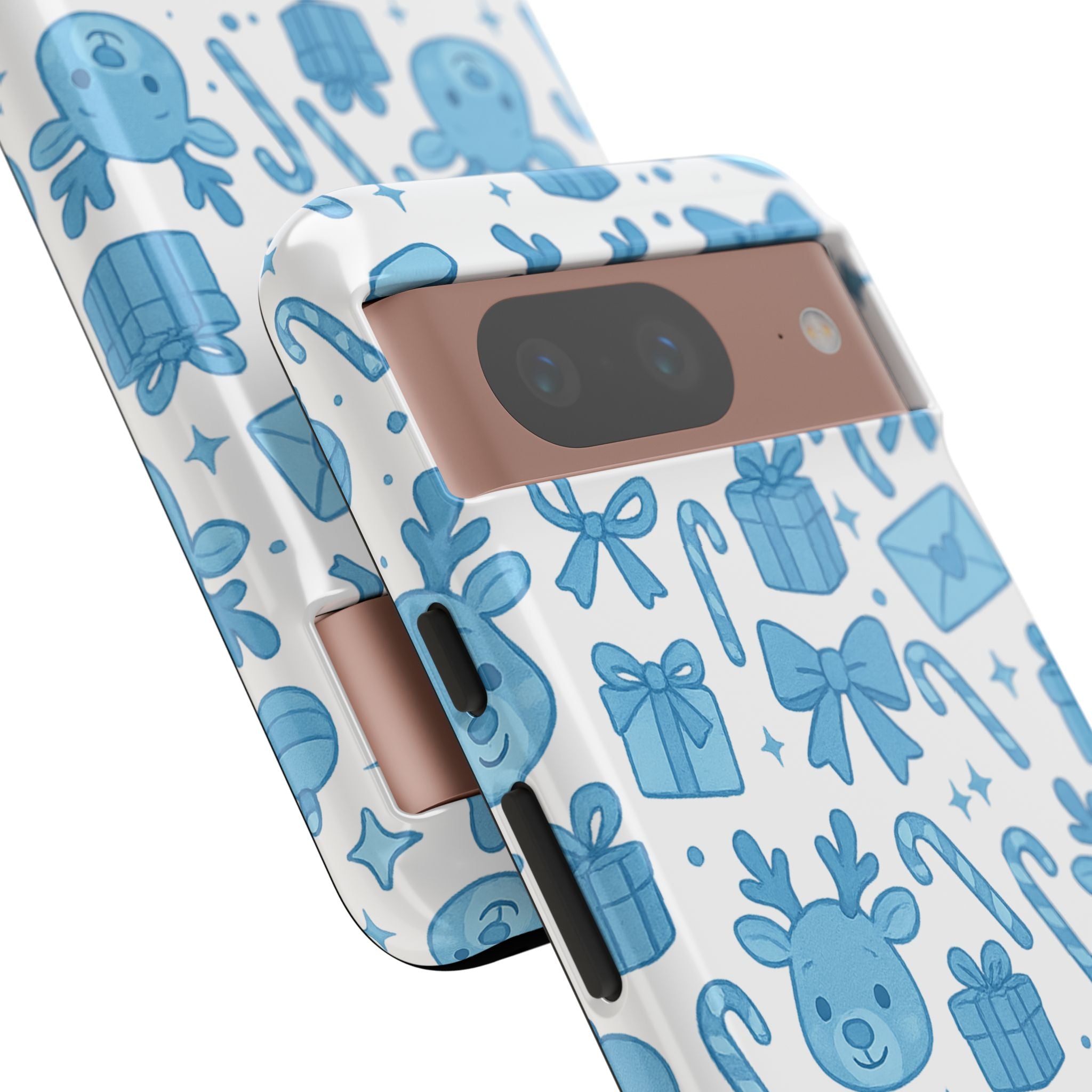 Cute Blue Christmas Phone Case