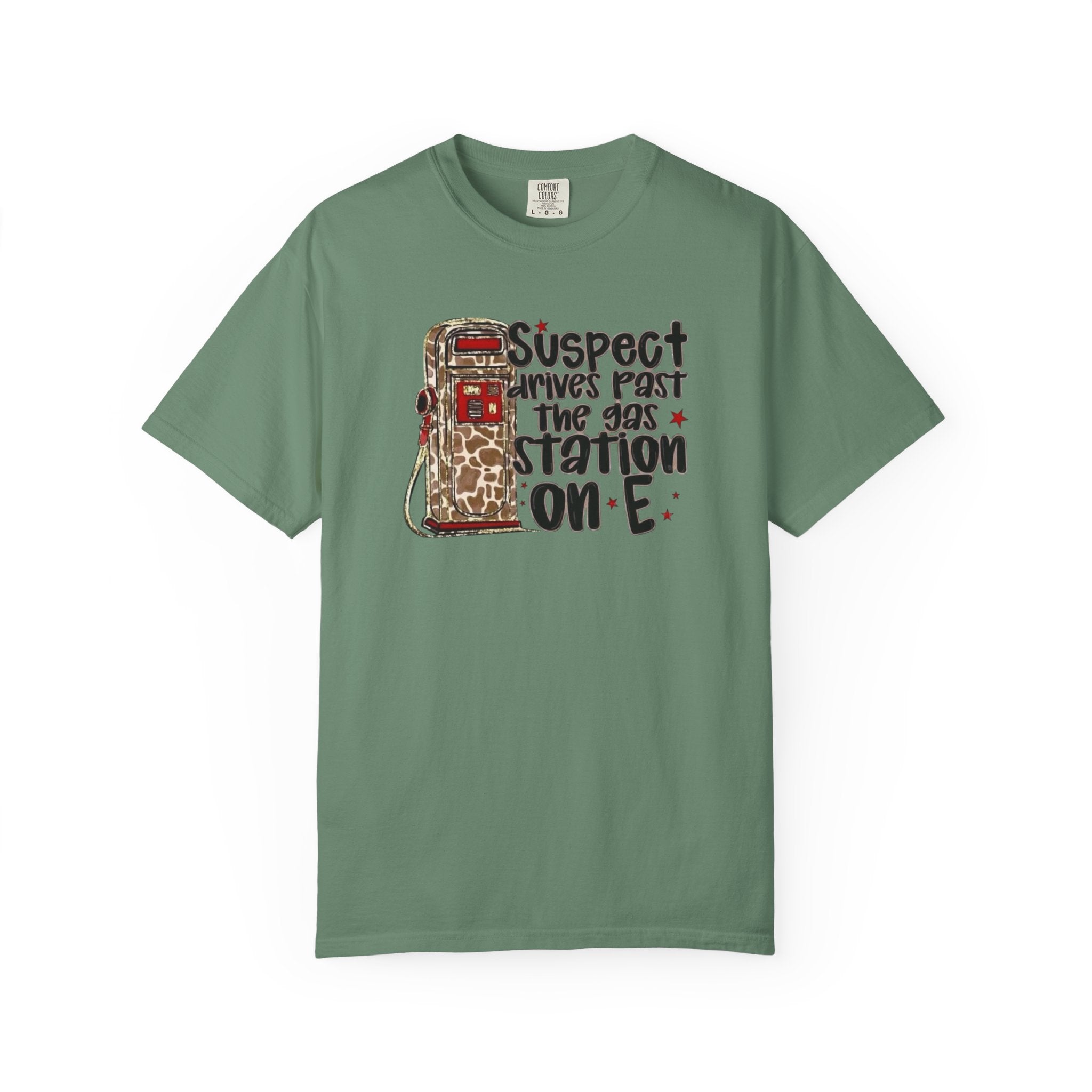 Suspect Drives on E Unisex T-Shirt