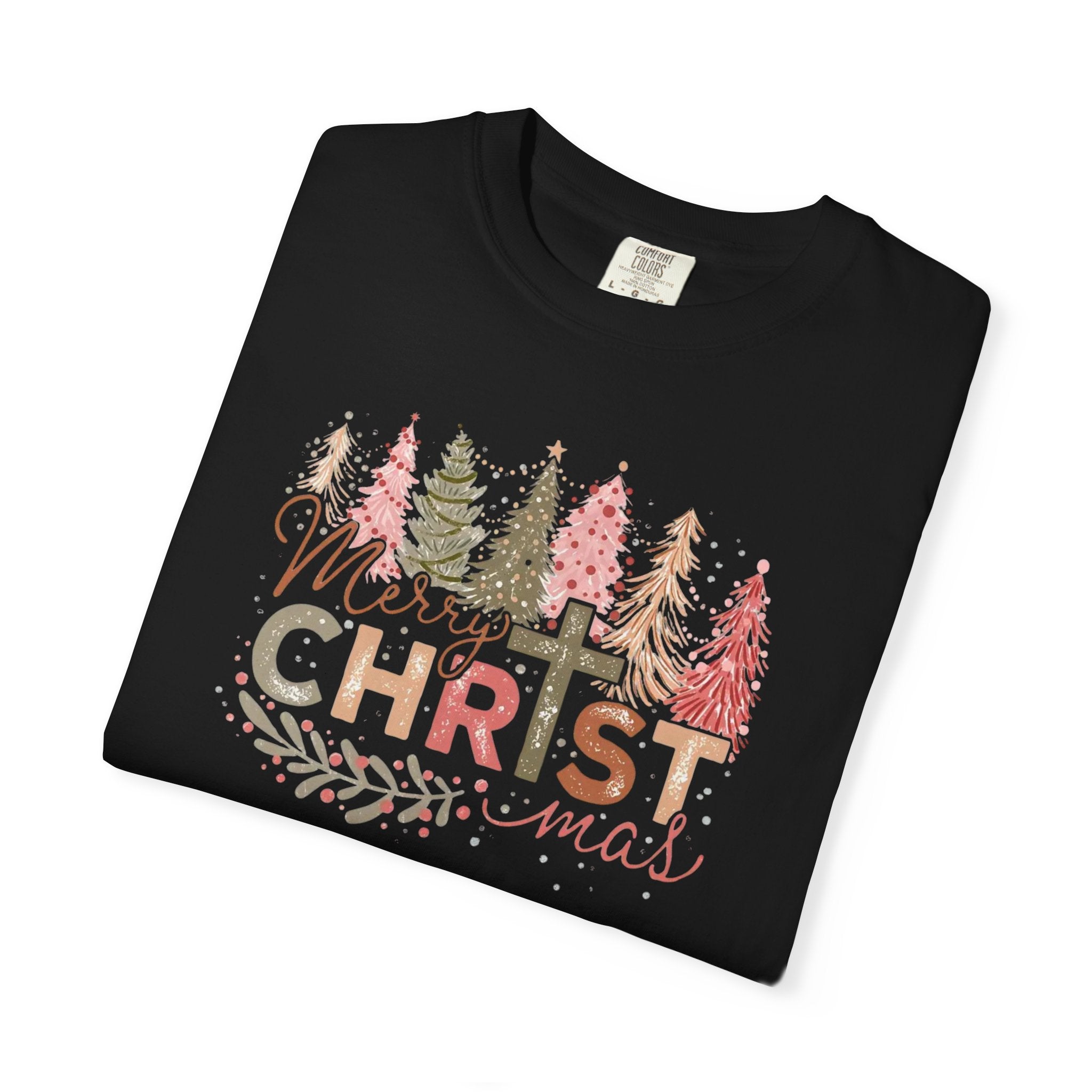 Merry Christmas Cross Unisex T-Shirt