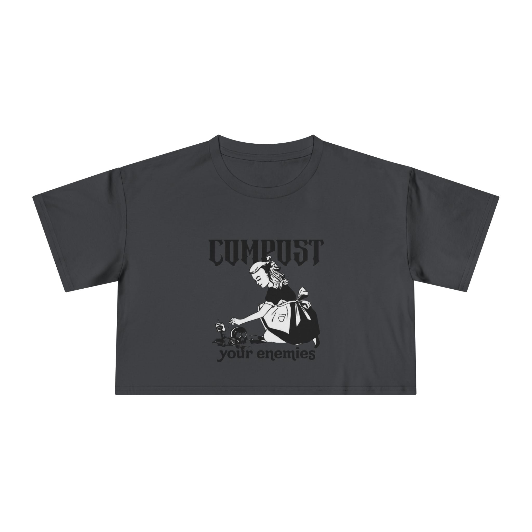 Crop Tee – Compost Your Enemies