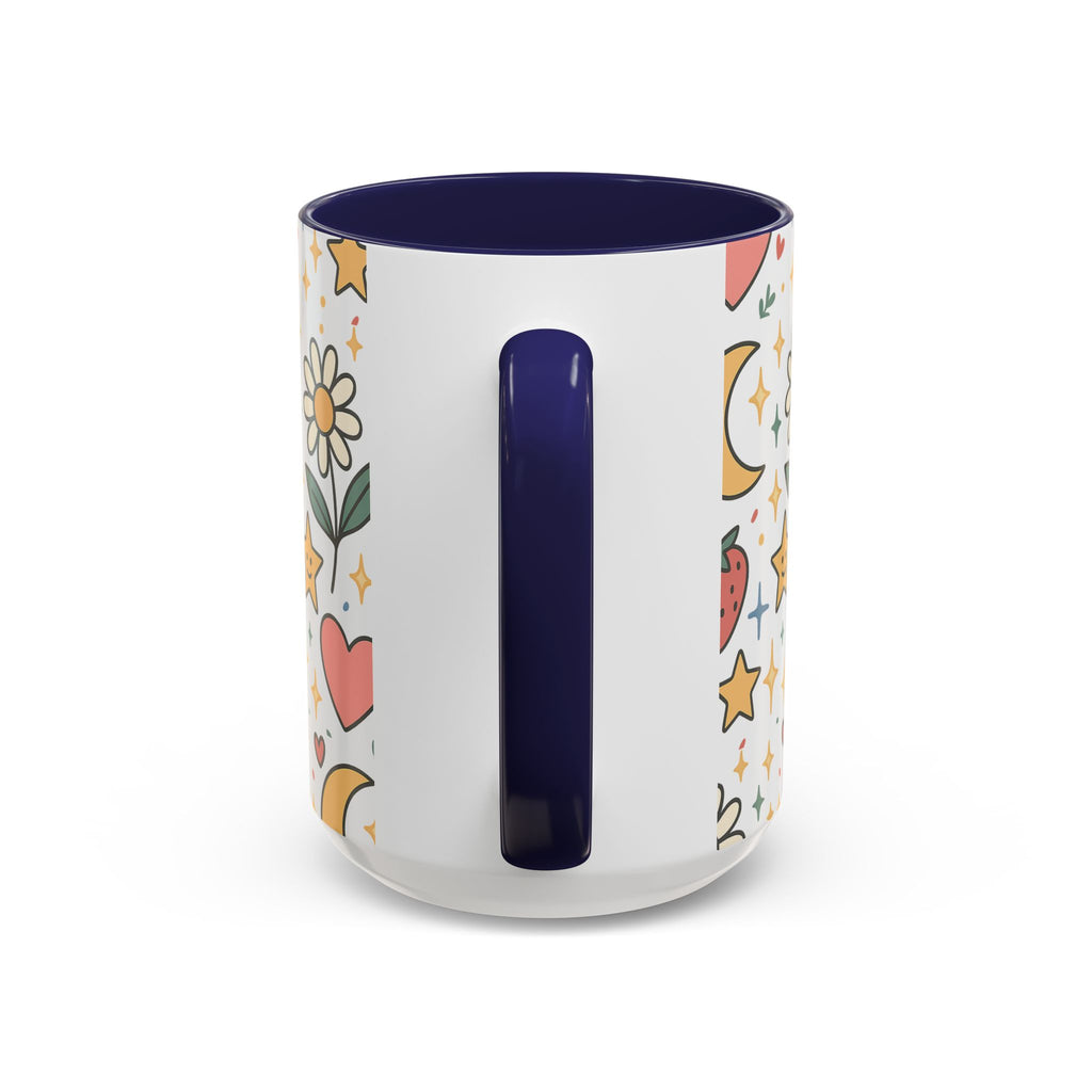 Cute Strawberries/ Flowers Mug