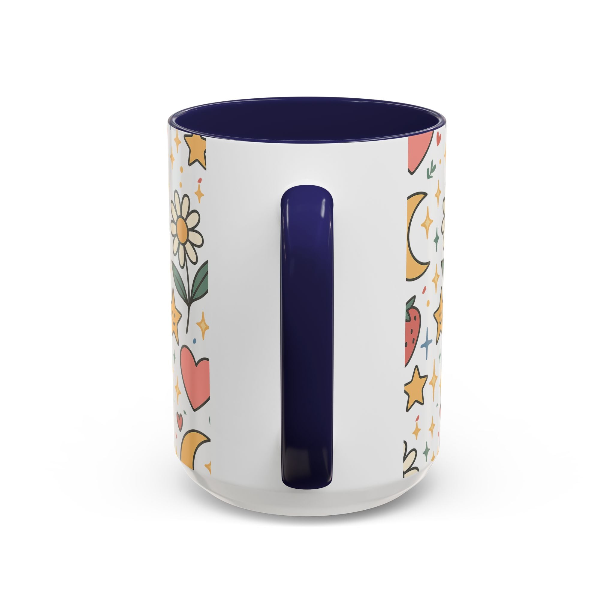 Cute Strawberries/ Flowers Mug