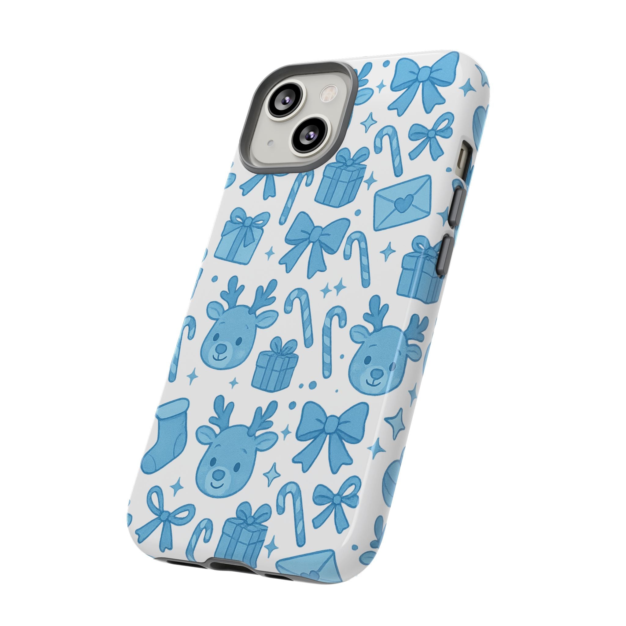 Cute Blue Christmas Phone Case