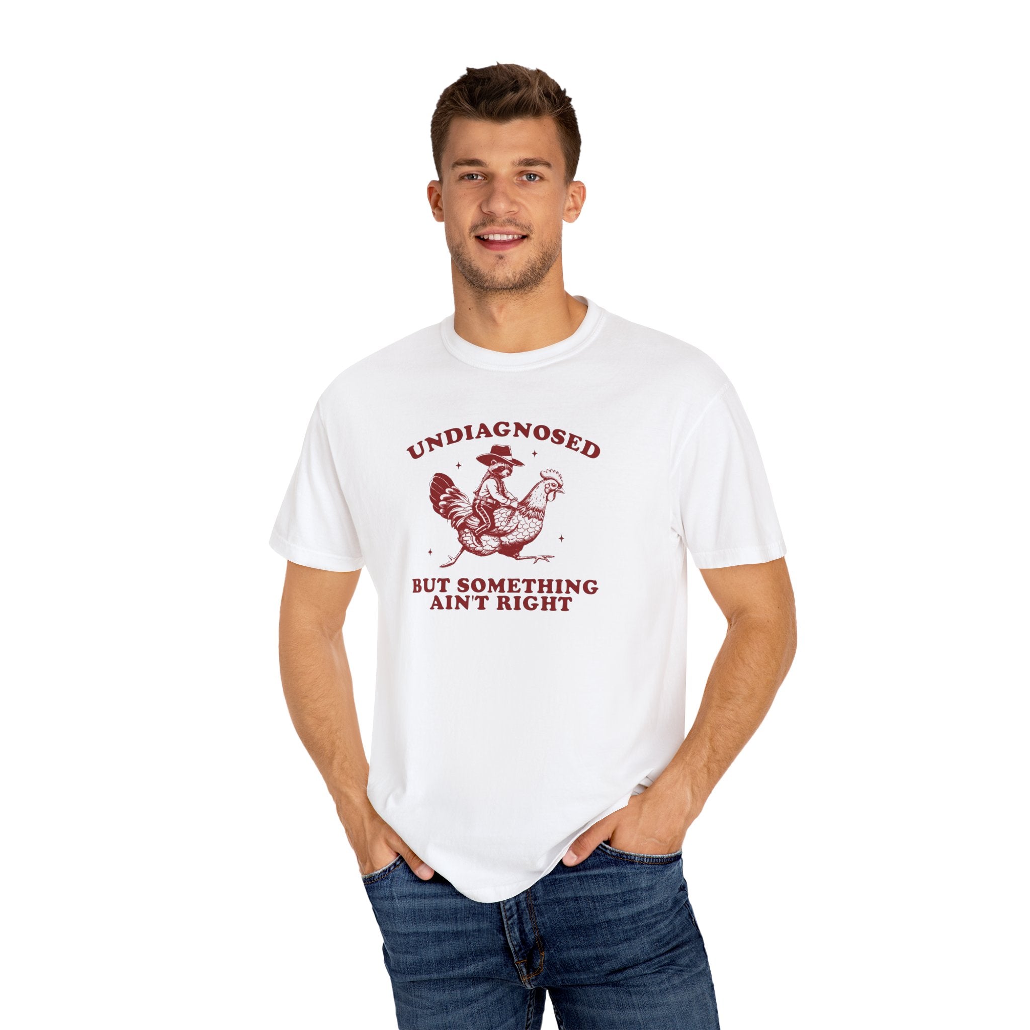 Something ain’t right Chicken Unisex T-Shirt