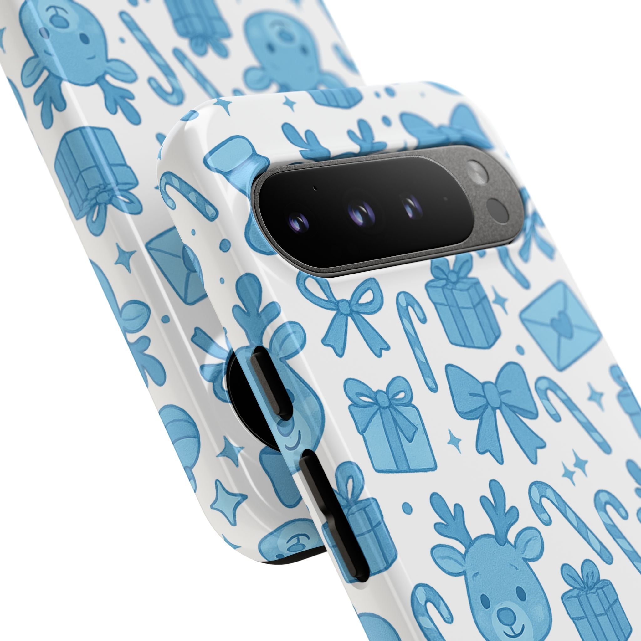 Cute Blue Christmas Phone Case