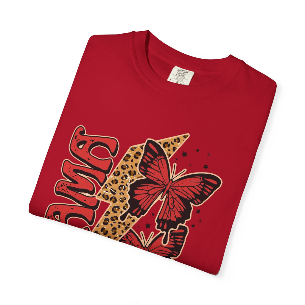 Cheetah Butterfly Mama Unisex T-Shirt