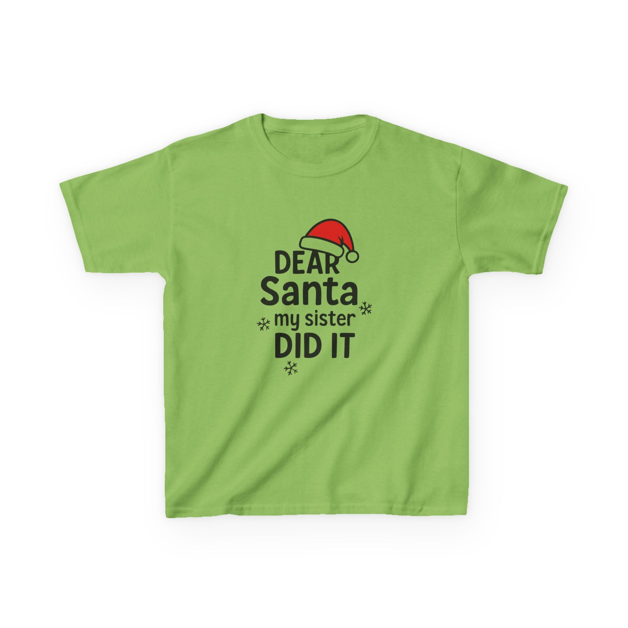 My Sister Did It Kids Tee