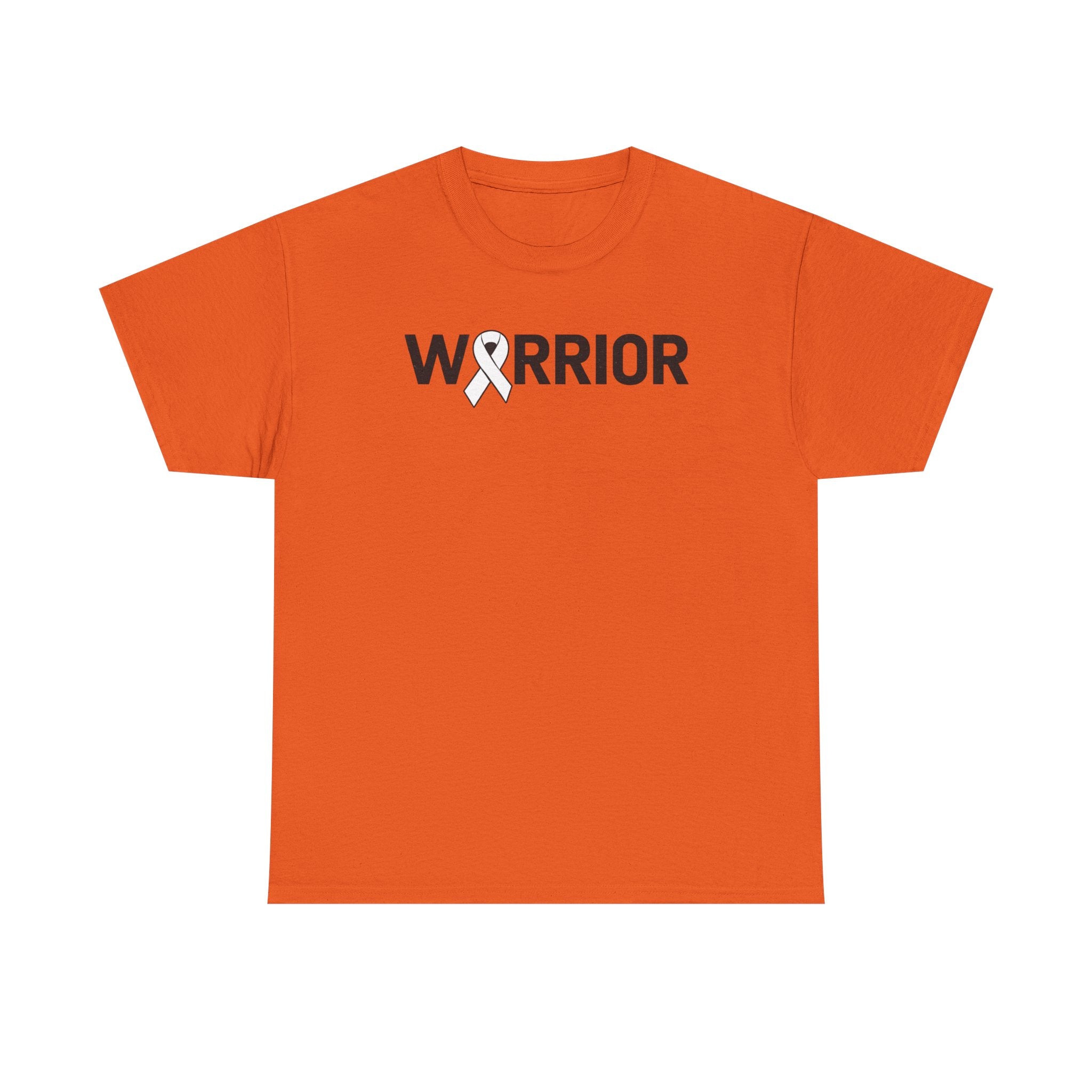 White Ribbon Warrior Unisex Gildan T-Shirt