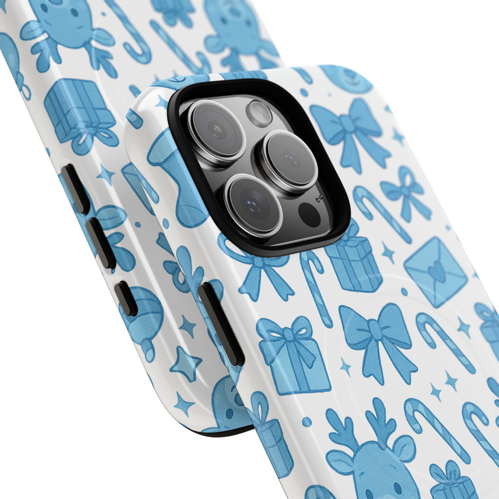 Blue Festive Phone Case - MagSafe