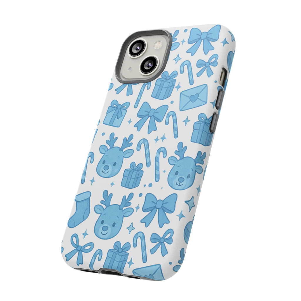 Cute Blue Christmas Phone Case
