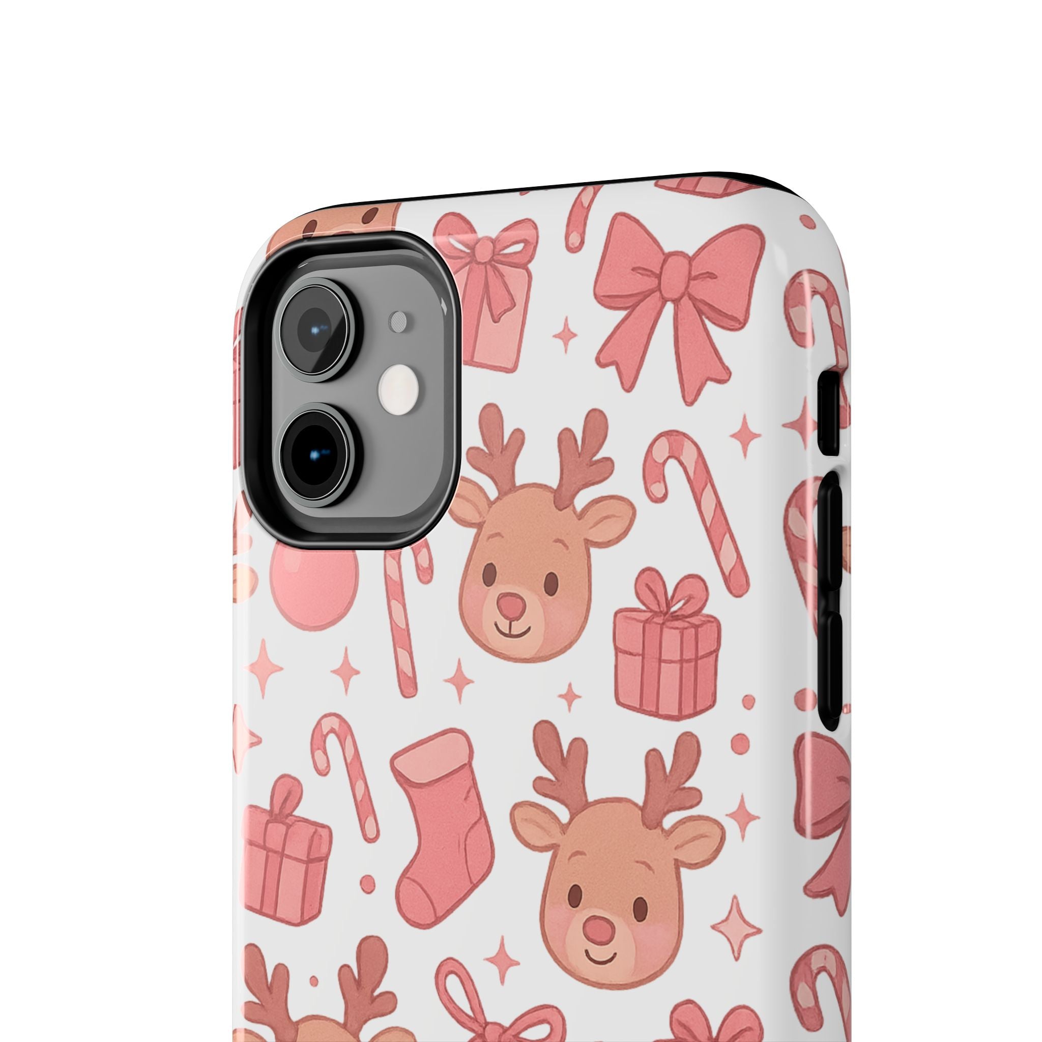 Cute Pink Christmas Phone Case
