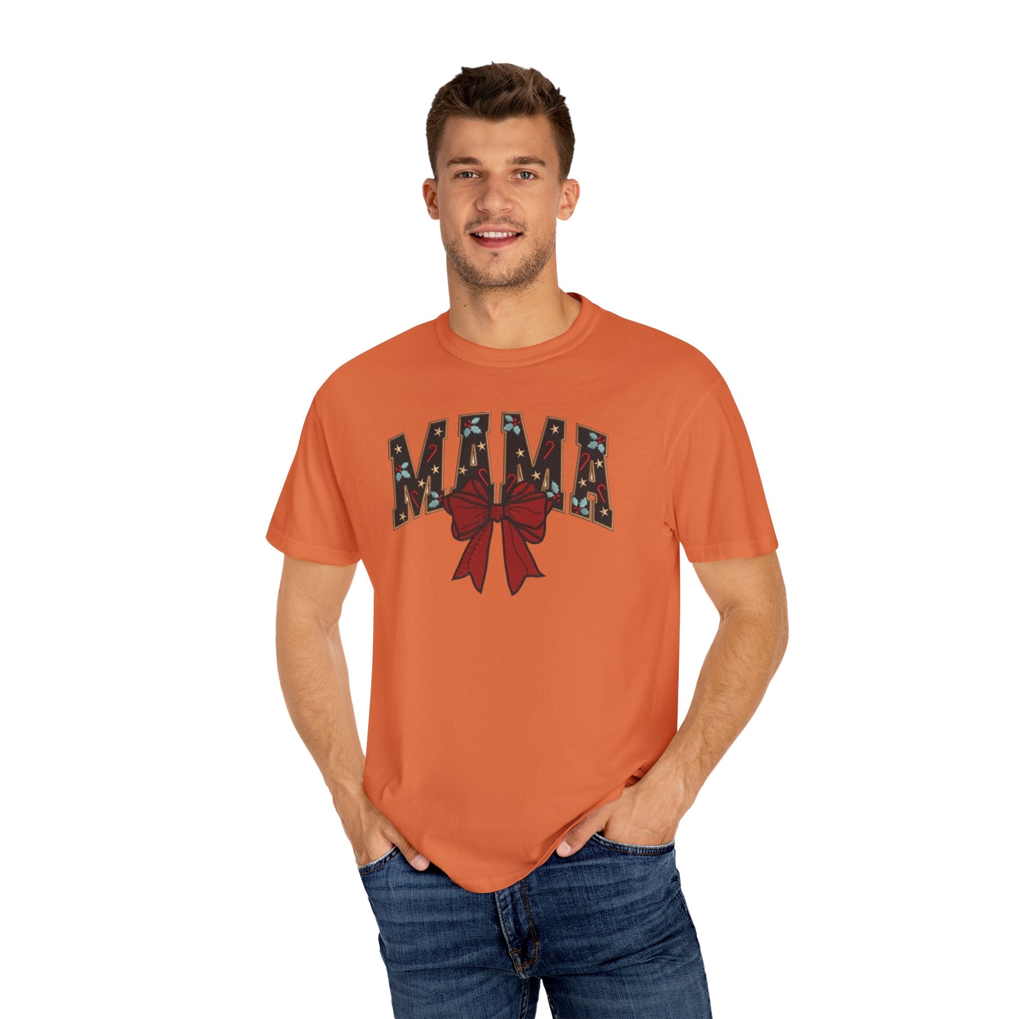 Festive Mama Bow Unisex T-Shirt