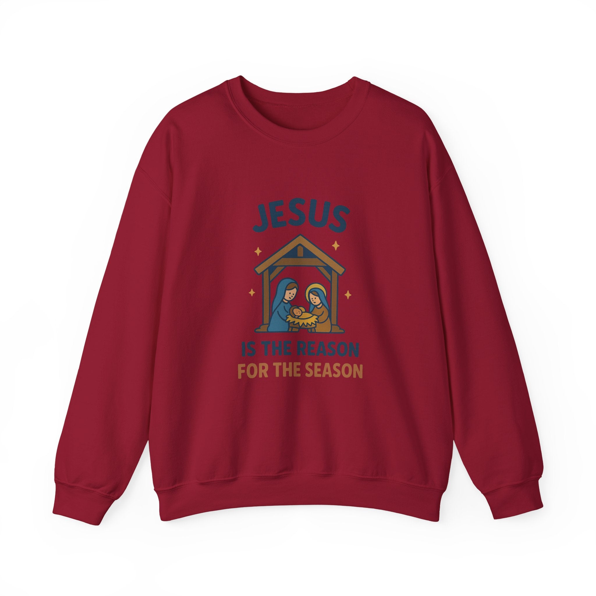 Christmas Sweatshirt - Jesus is the Reason for the Season