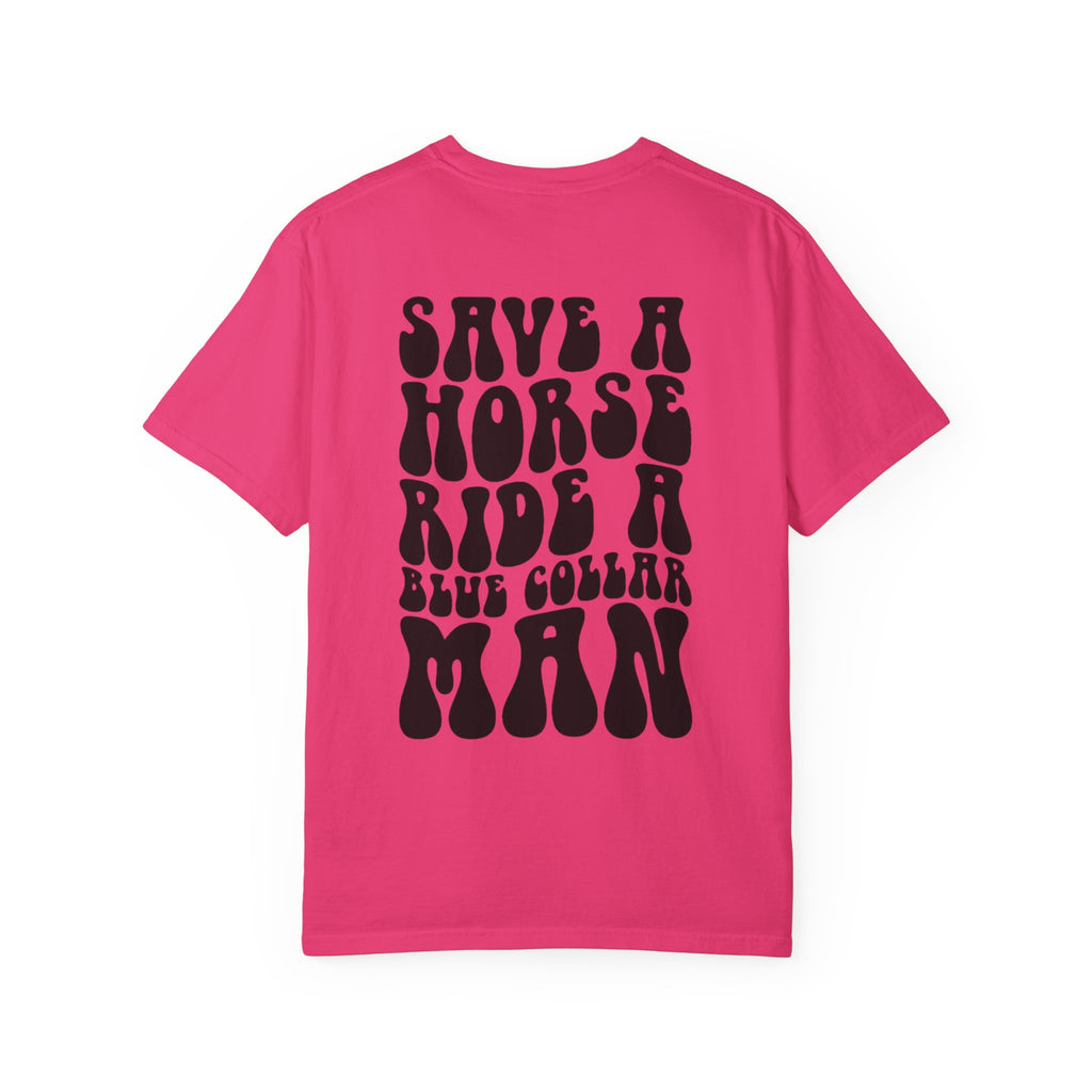 Save a Horse, Blue Collar Man Unisex T-Shirt