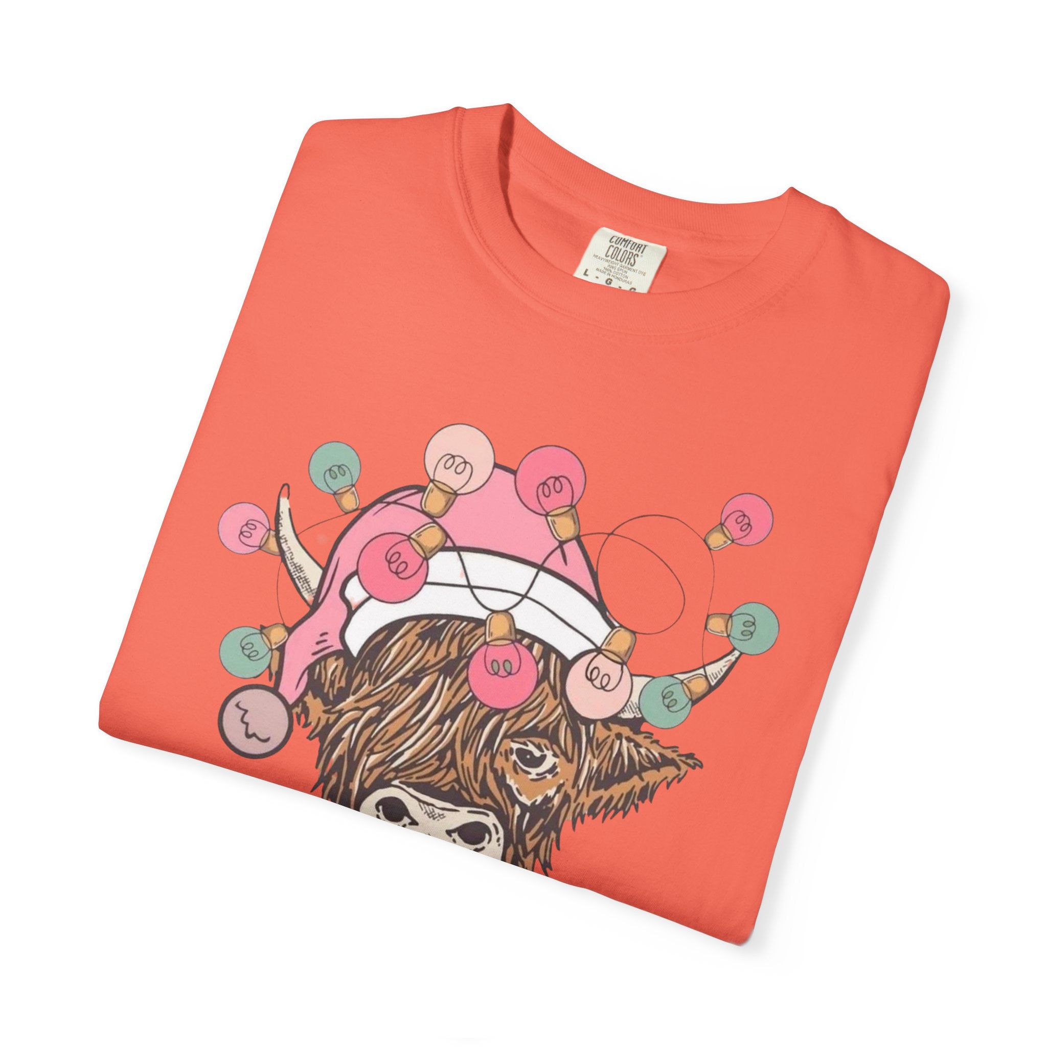 Christmas Cow Unisex T-Shirt