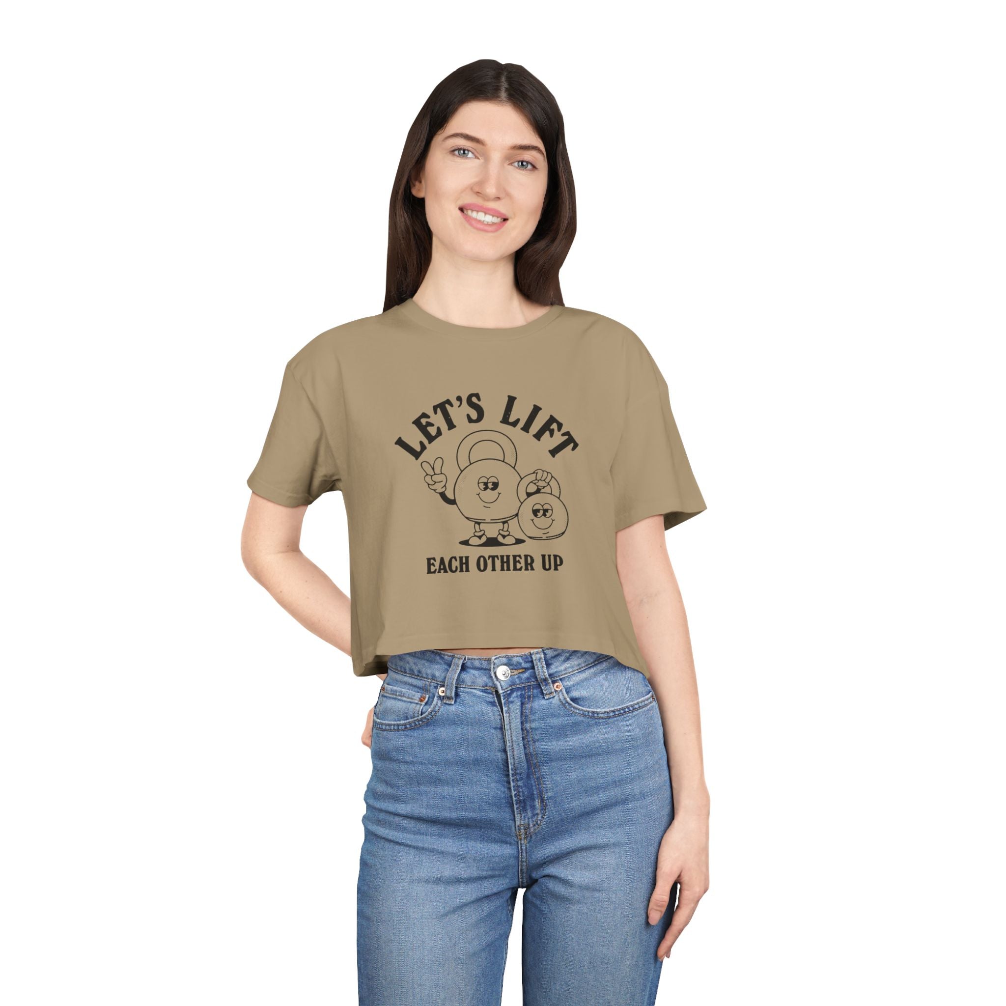 Crop Tee – Lift Each Other Up