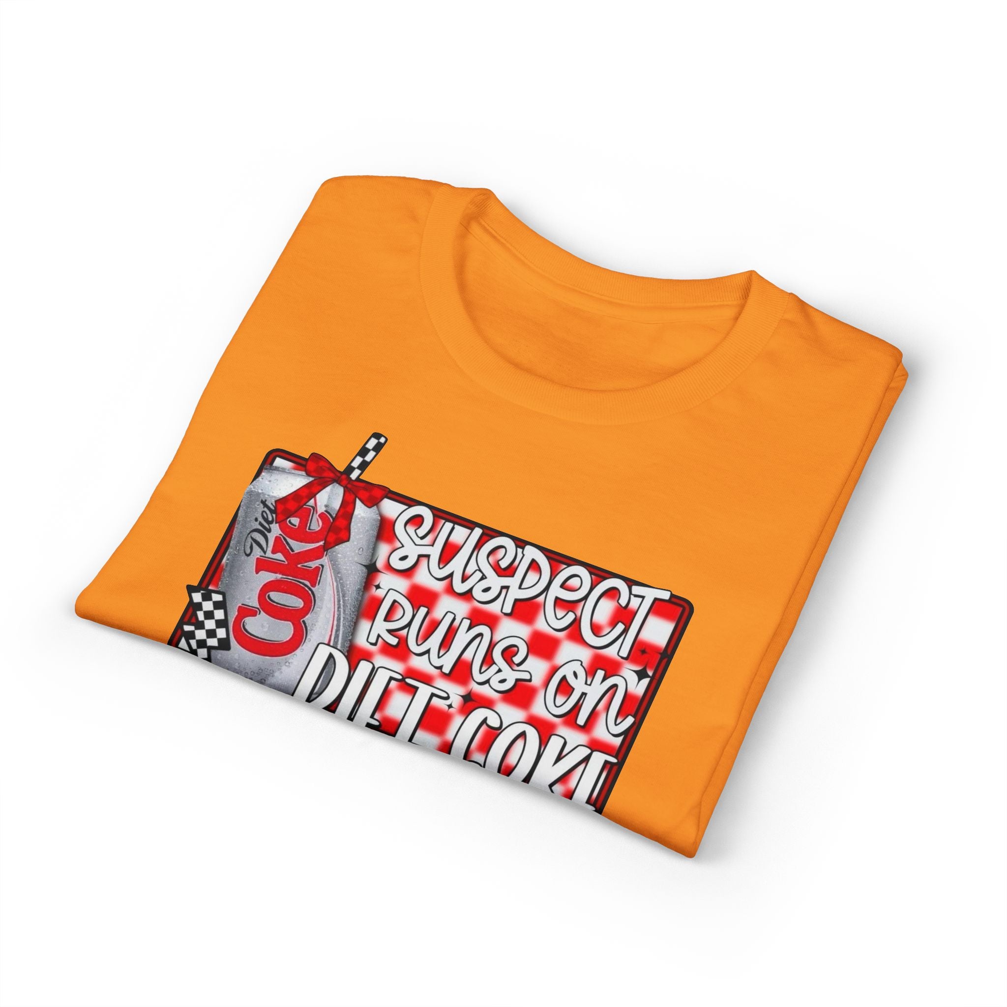 Suspects Runs on Diet Coke Gildan unisex T-Shirt