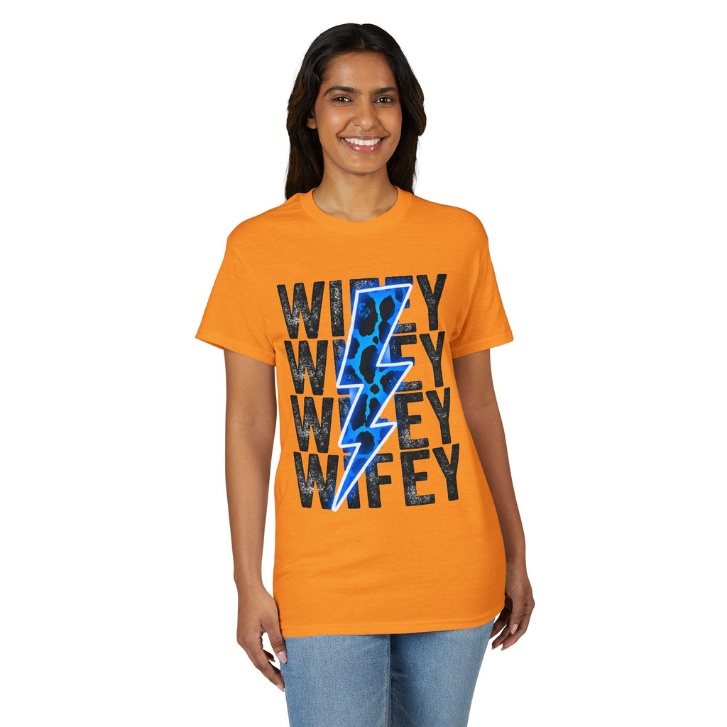 Blue Wifey Gildan unisex T-Shirt