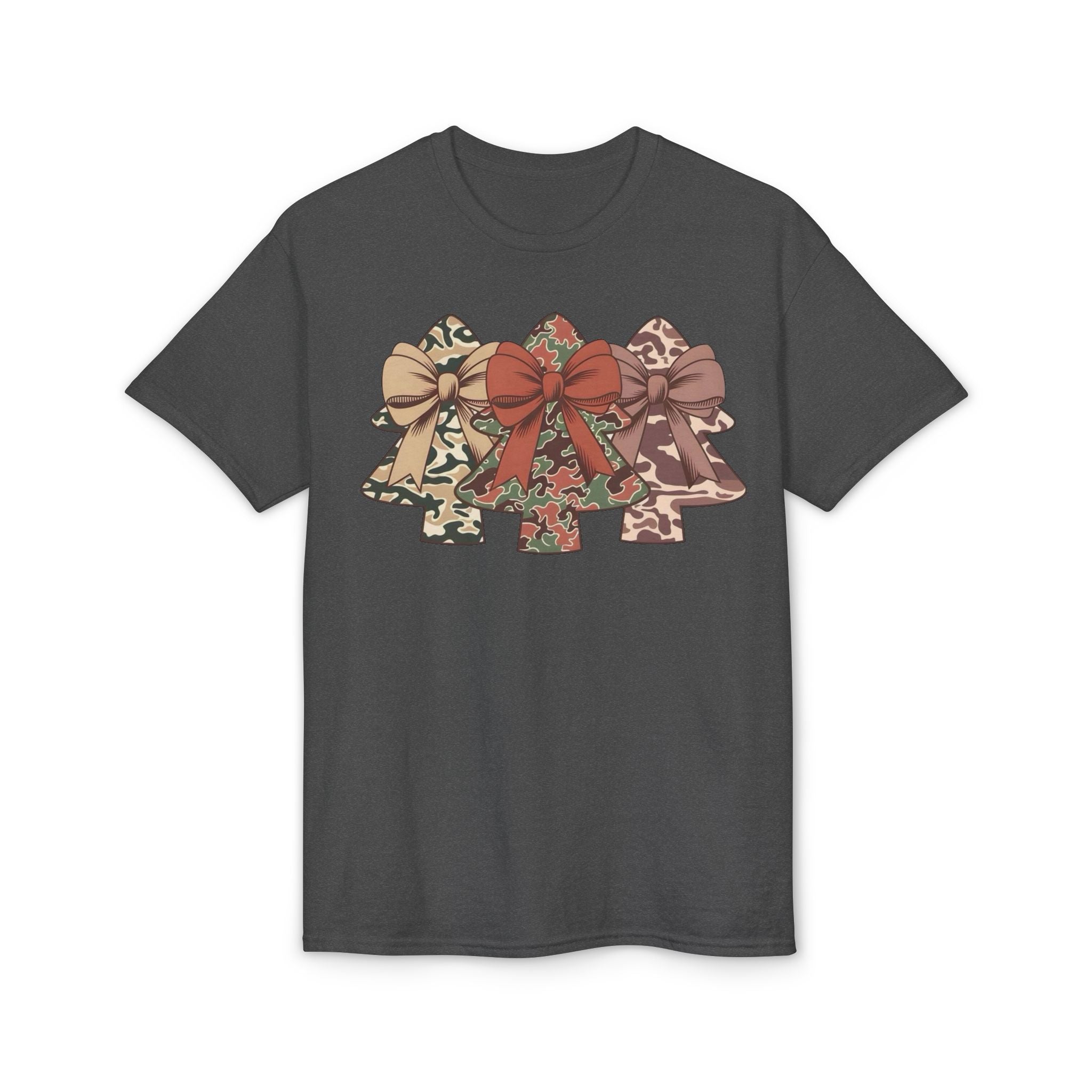 Camo Bow Trees Gildan unisex T-Shirt