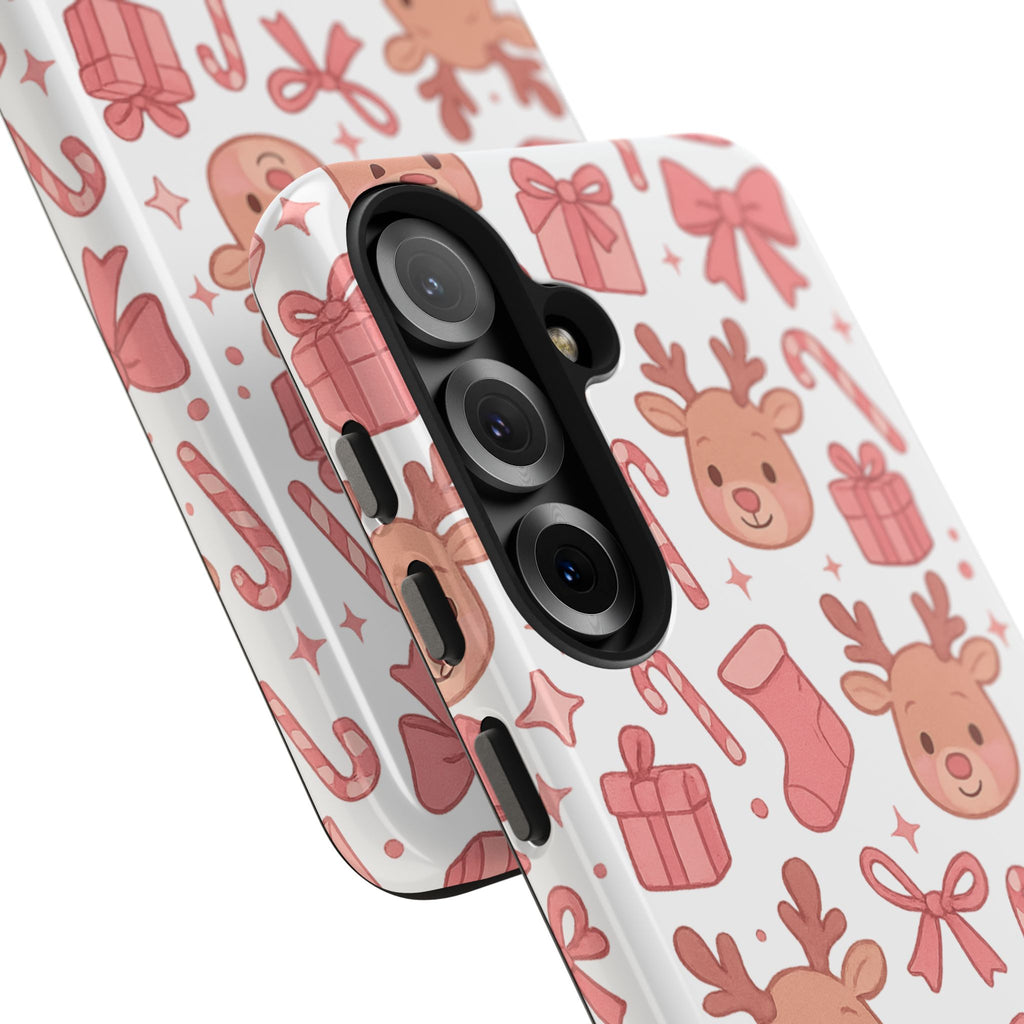 Cute Pink Christmas Phone Case