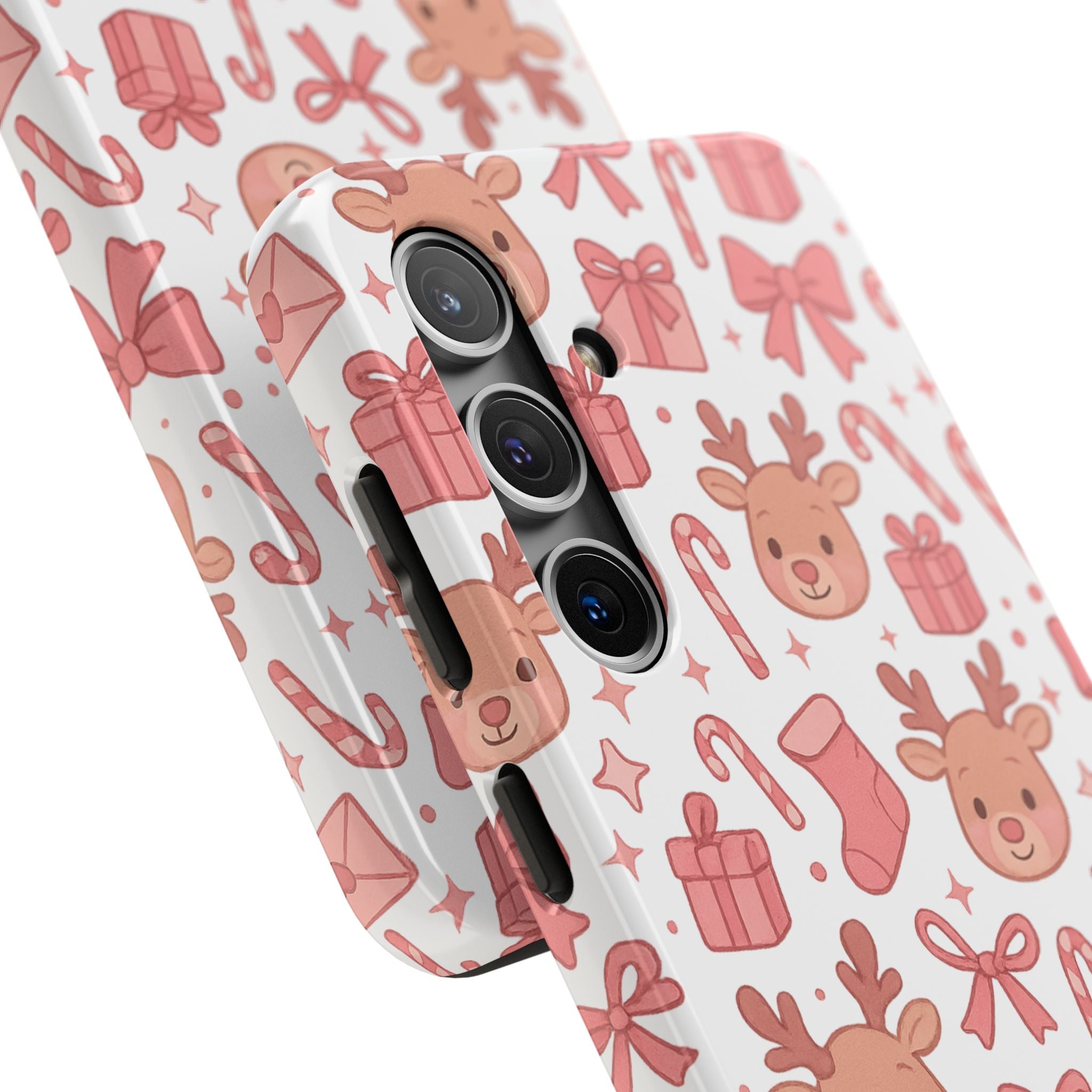 Cute Pink Christmas Phone Case