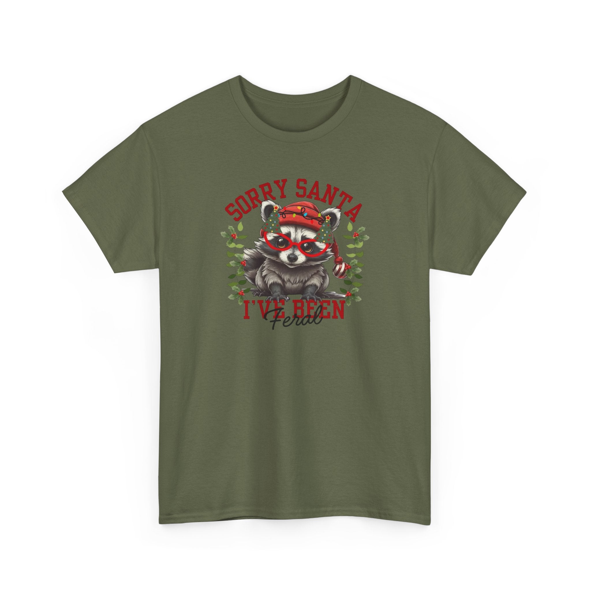 Sorry Santa I’ve Been Feral Gildan T-Shirt