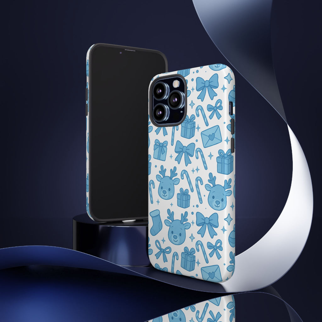 Cute Blue Christmas Phone Case