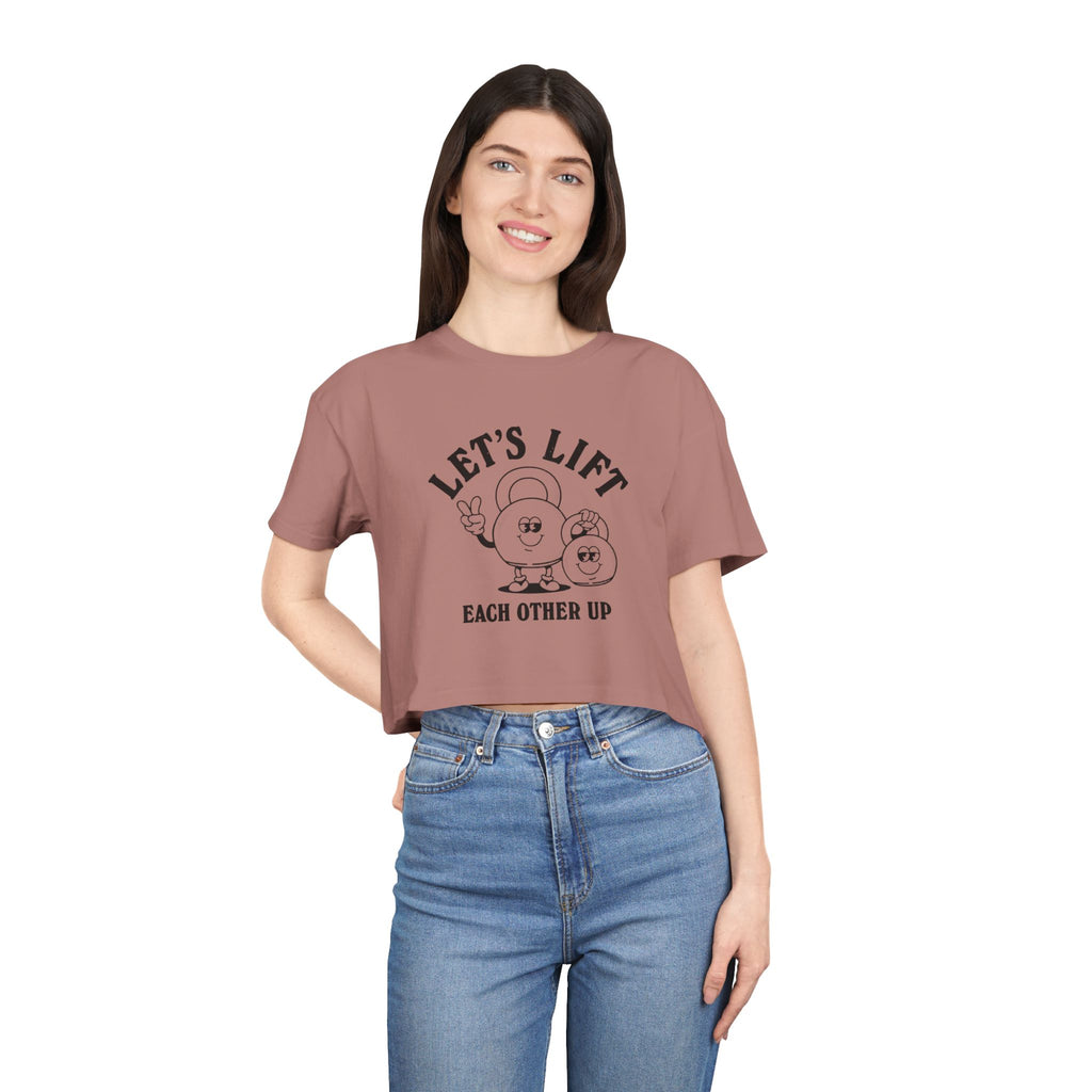 Crop Tee – Lift Each Other Up