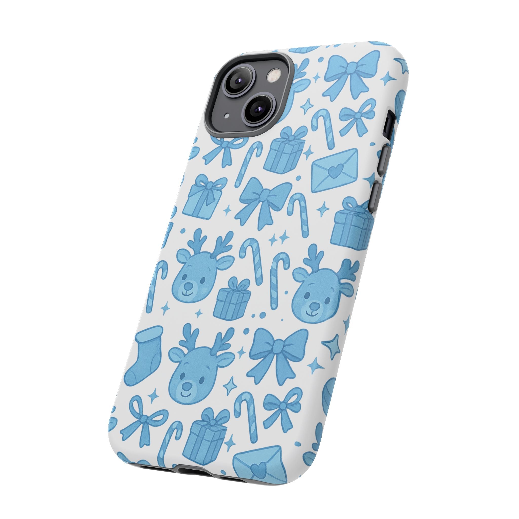 Cute Blue Christmas Phone Case