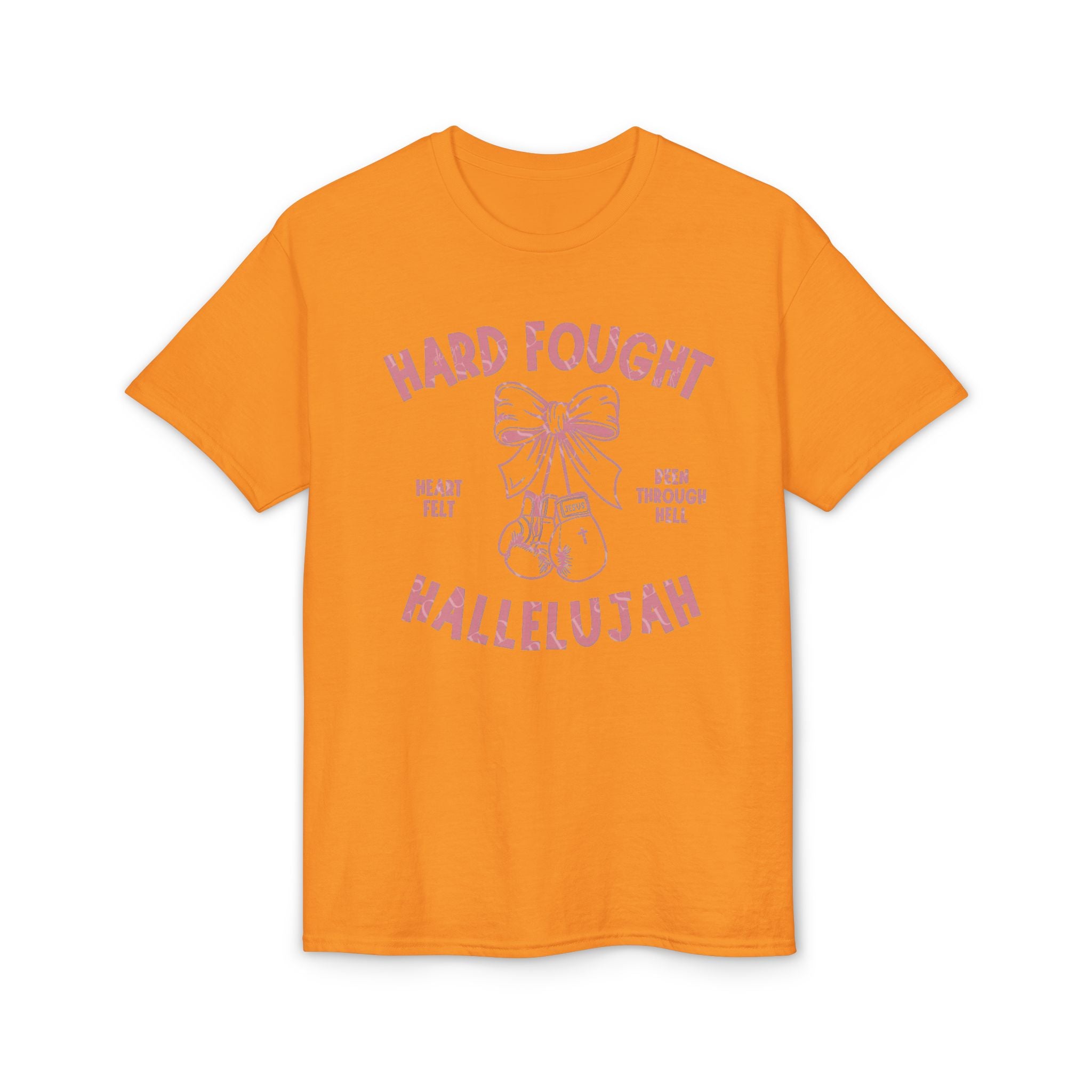 Hard Fought Hallelujah Gildan unisex T-Shirt