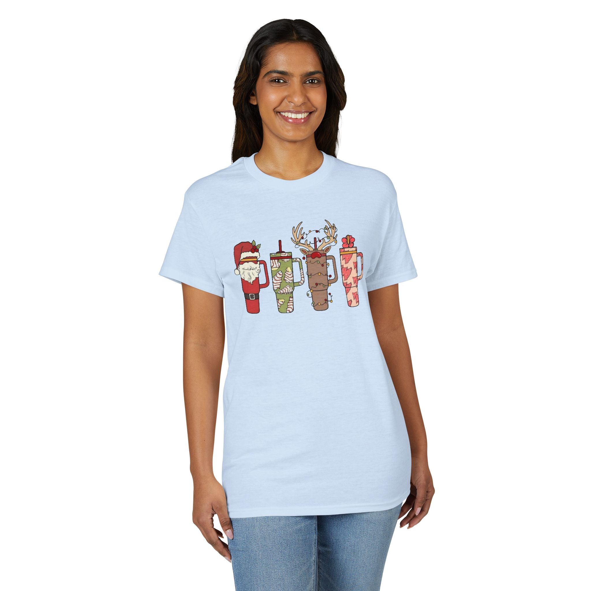 Christmas Cups Gildan unisex T-Shirt