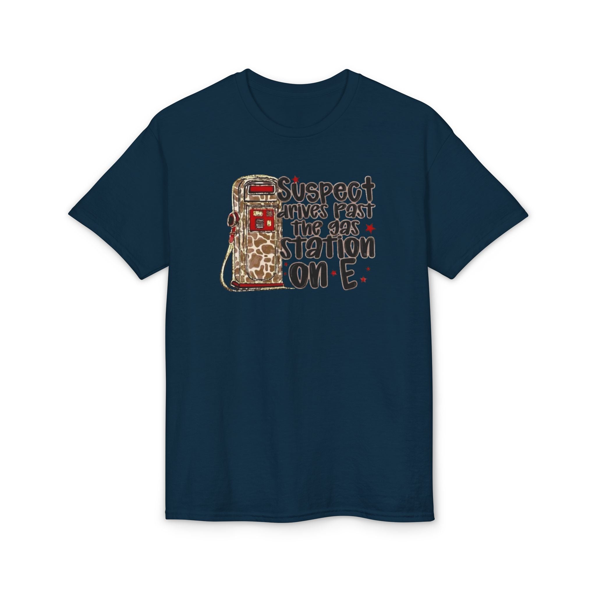 Suspect Drives on E unisex T-Shirt