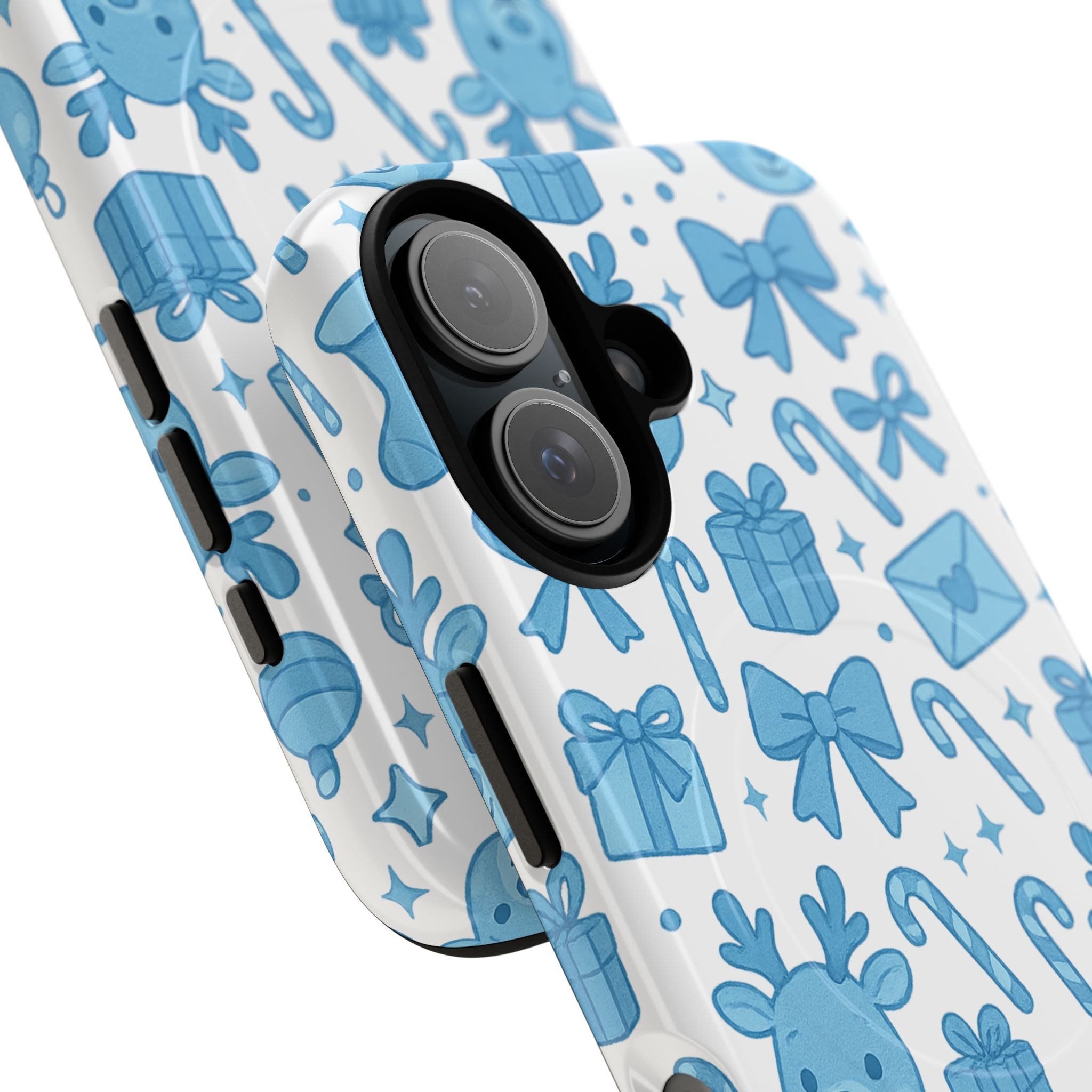 Blue Festive Phone Case - MagSafe