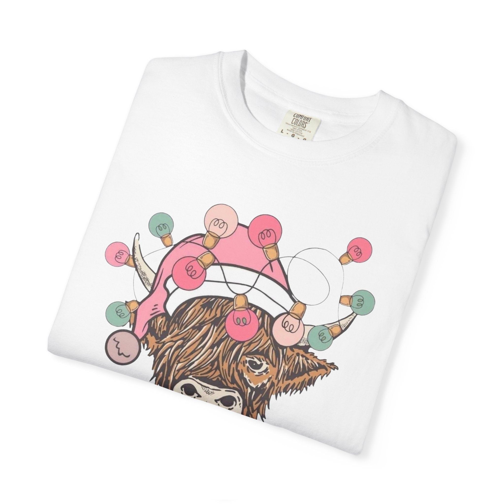 Christmas Cow Unisex T-Shirt