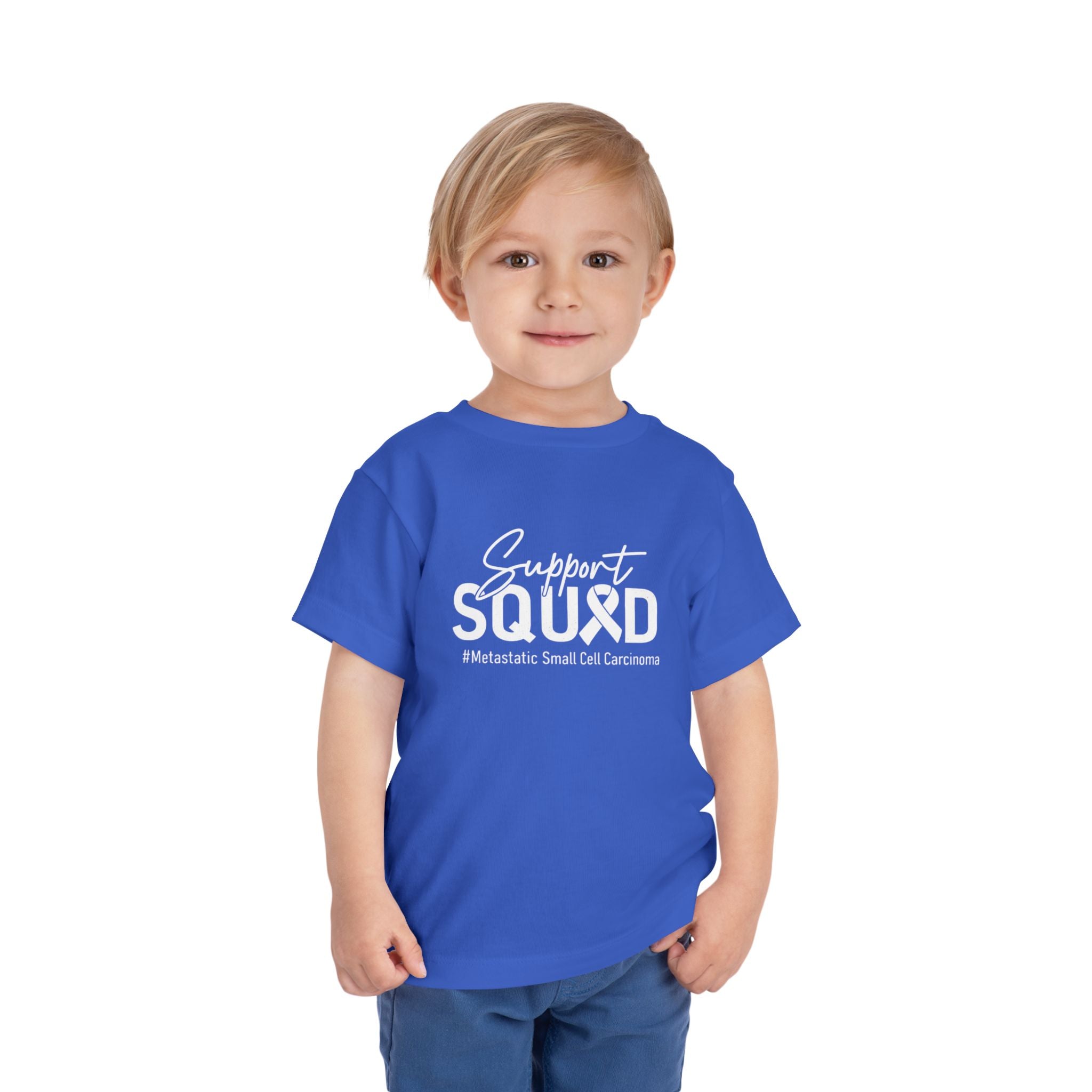 White Ribbon Support Toddler Tee