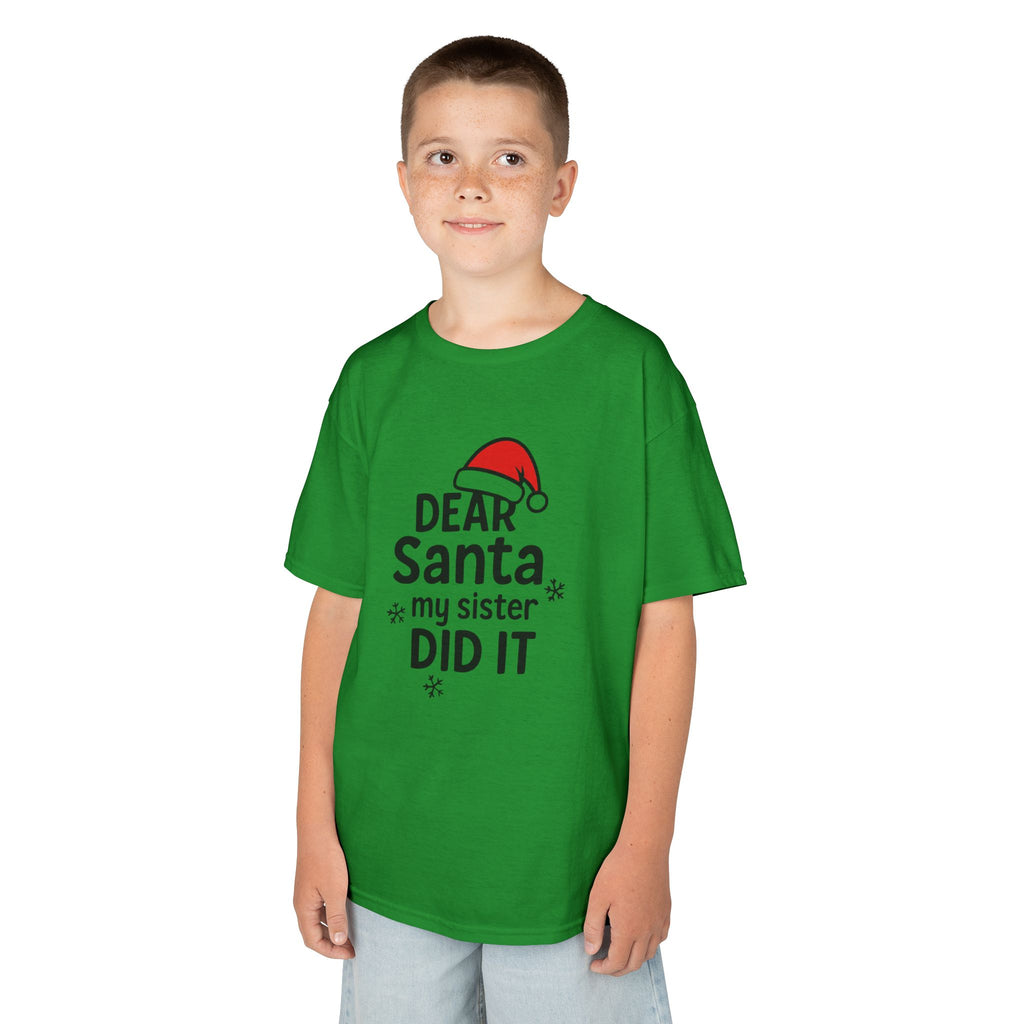My Sister Did It Kids Tee