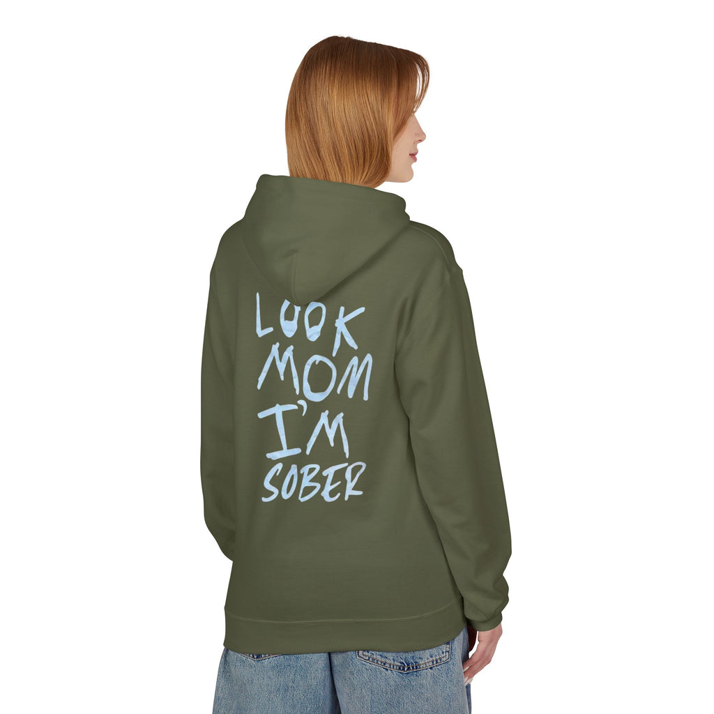 Look Mom I’m Sober Fleece Hoodie