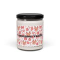 Pink Festive Cinnamon Vanilla Scented Soy Candle